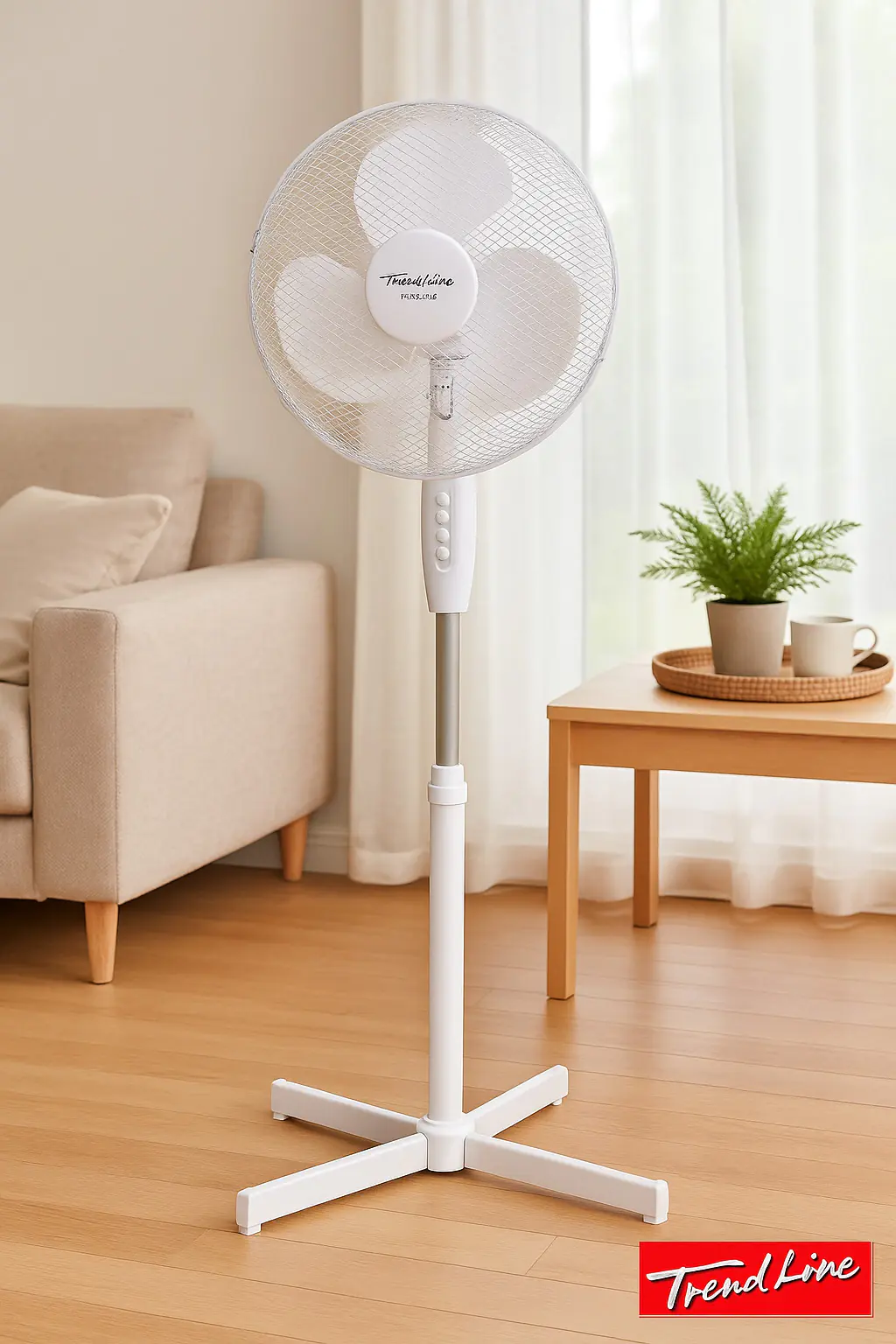TrendLine Standventilator Ø 40 cm weiß TrendLine Standventilator Ø 40 cm weiß