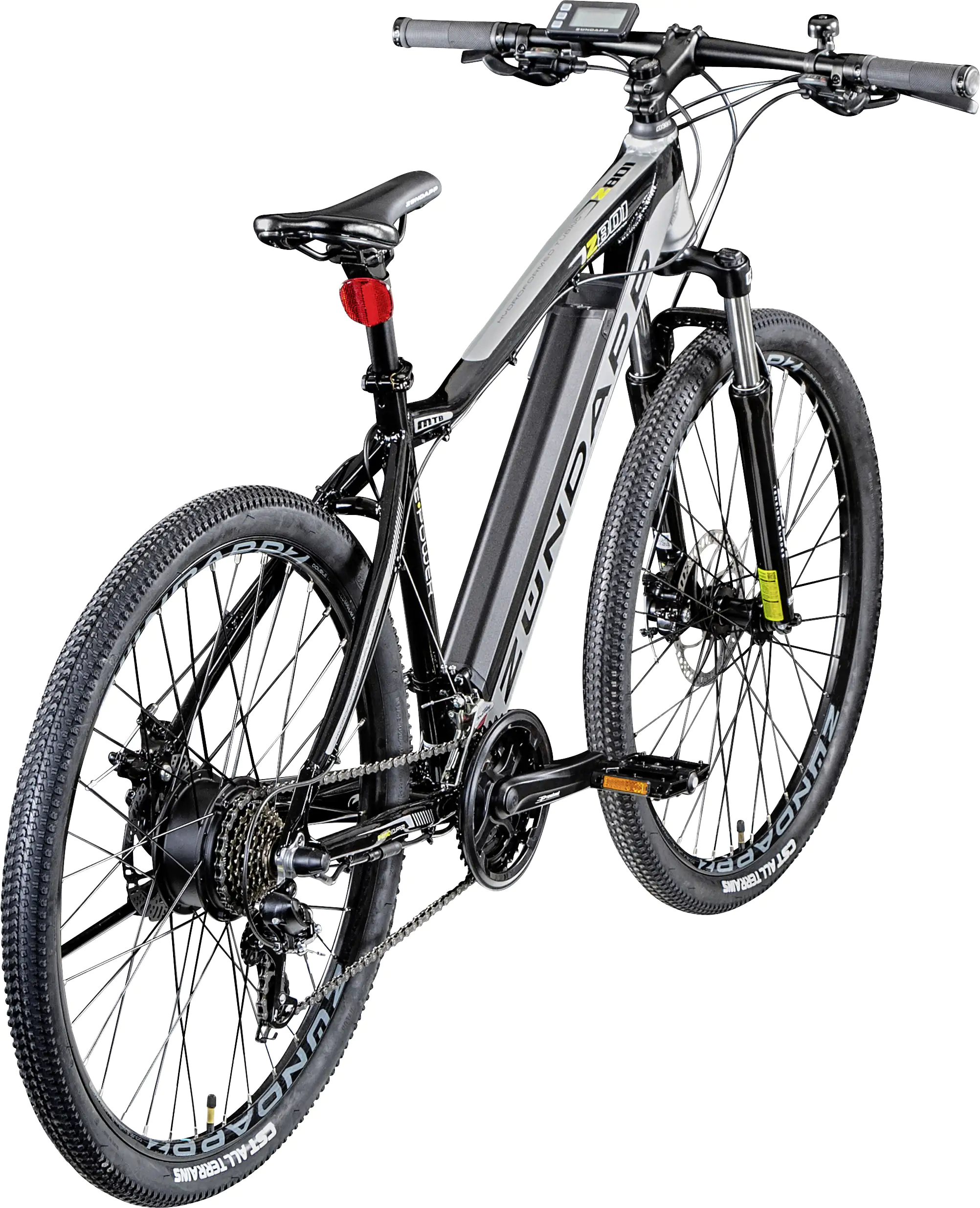 Zündapp E-Bike MTB Z801 27,5 Zoll 21-Gang 418 Wh silber