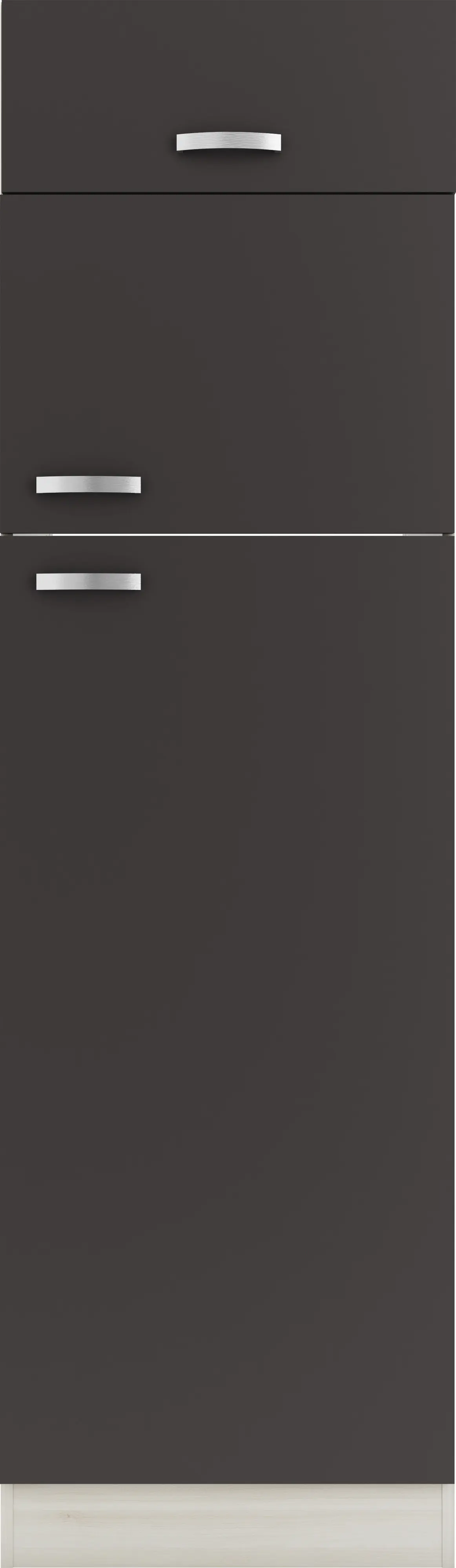 Optifit Hochschrank Faro 220 anthrazit/akazie 60 cm