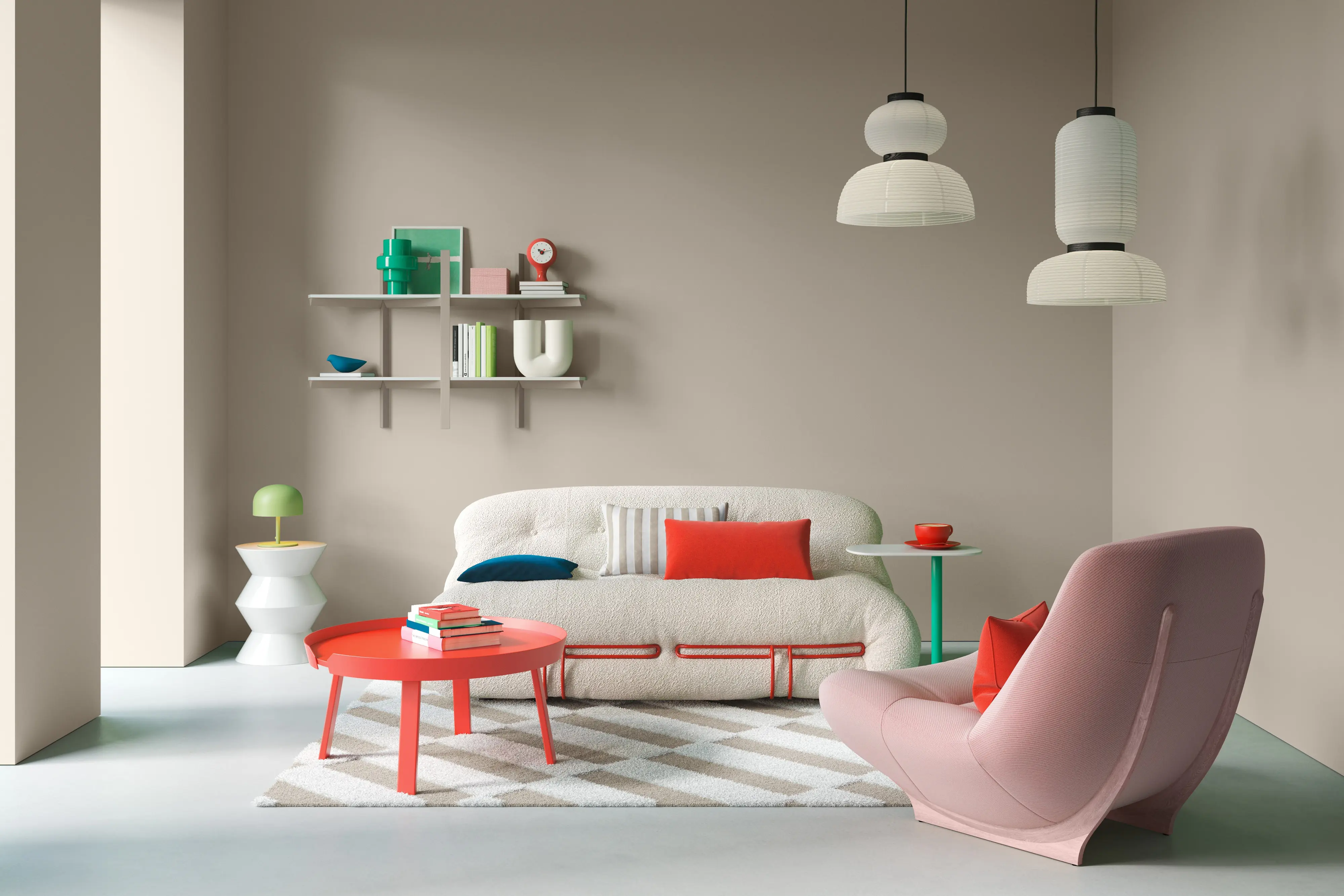 Alpina Wandfarbe Pantone matt feather gray 2,5 L