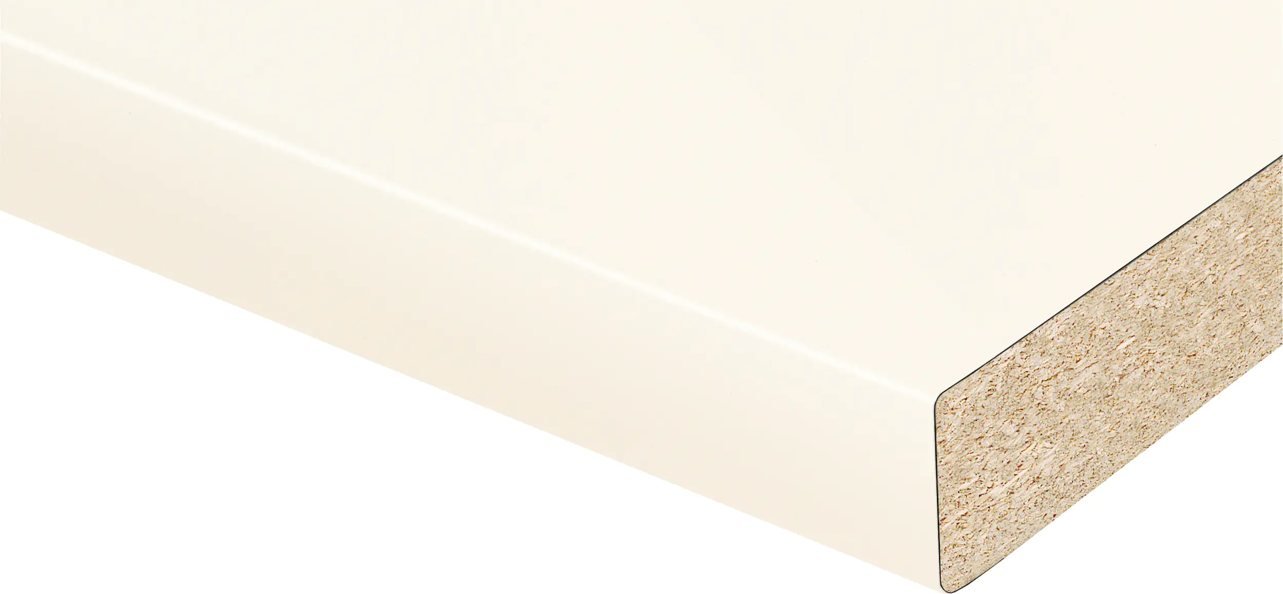 Kaindl Mehrzweckplatte 260 x 60 cm, 28 mm, weiß