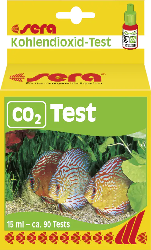 Sera Aquariumwassertester CO2-Dauertest 15 ml