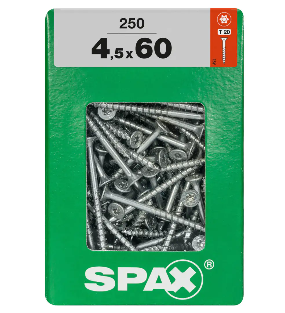 Spax Universalschrauben 4.5 x 60 mm TX 20 - 250 Stk.