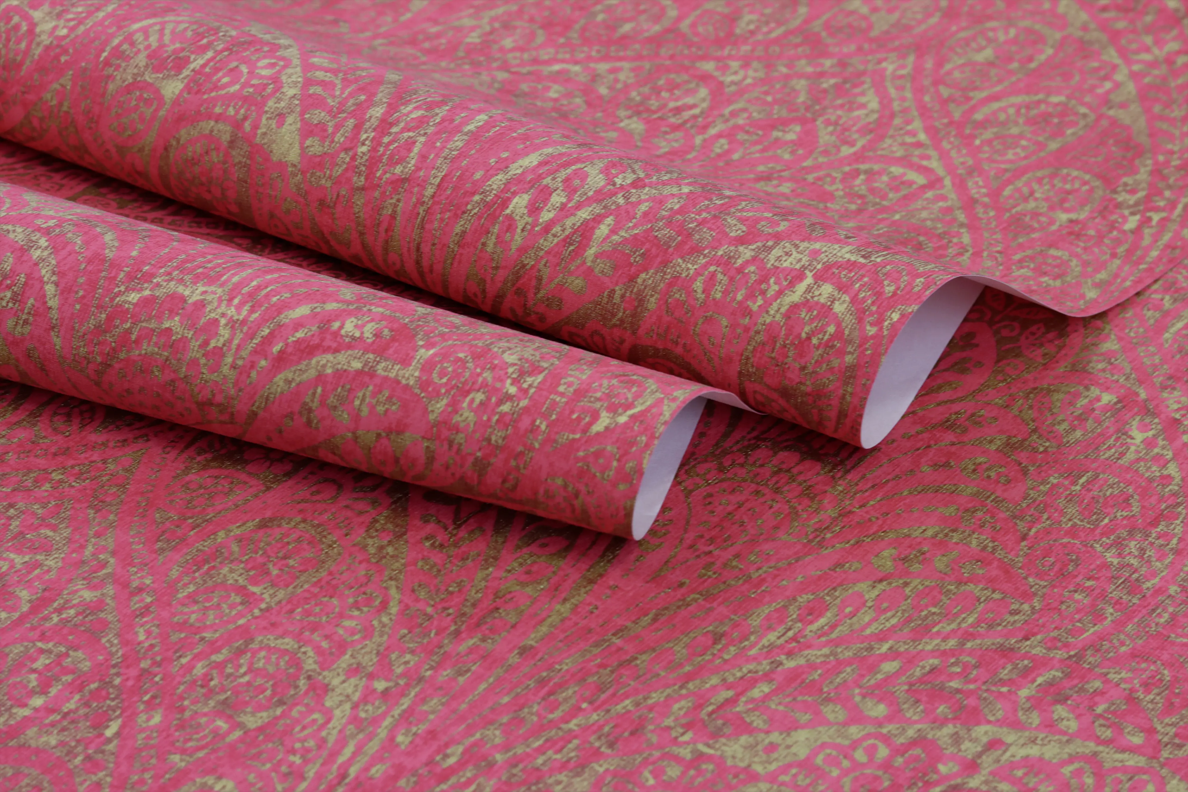 Rasch Vliestapete 746365 Pink-Dunkelpink Muster & Motive 10,05 m x 0,53 m