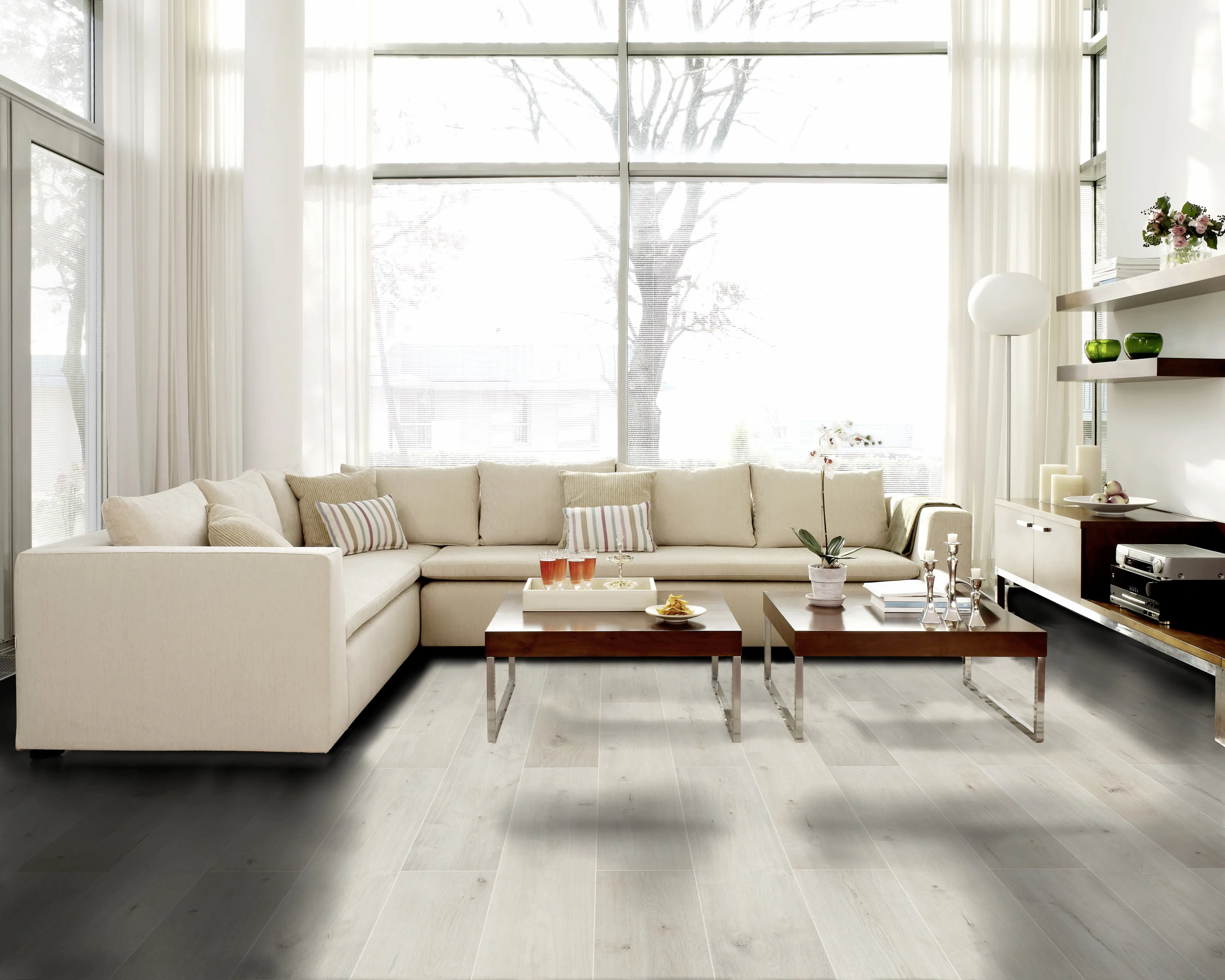 Classen Laminat Megaloc Aquaprotect Oak light grey mix