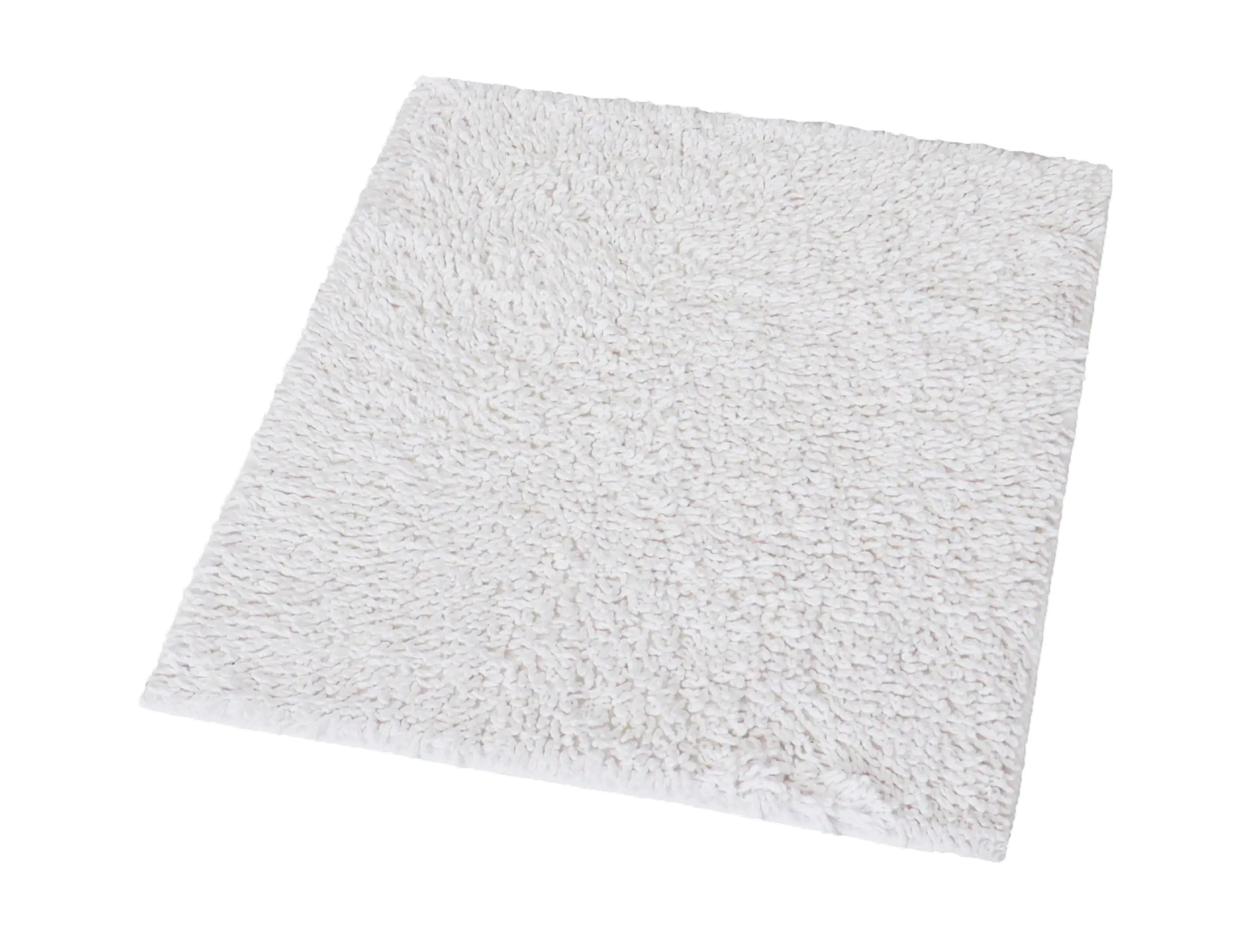 Kleine Wolke Badteppich Zagreb weiß, 50 x 60 cm