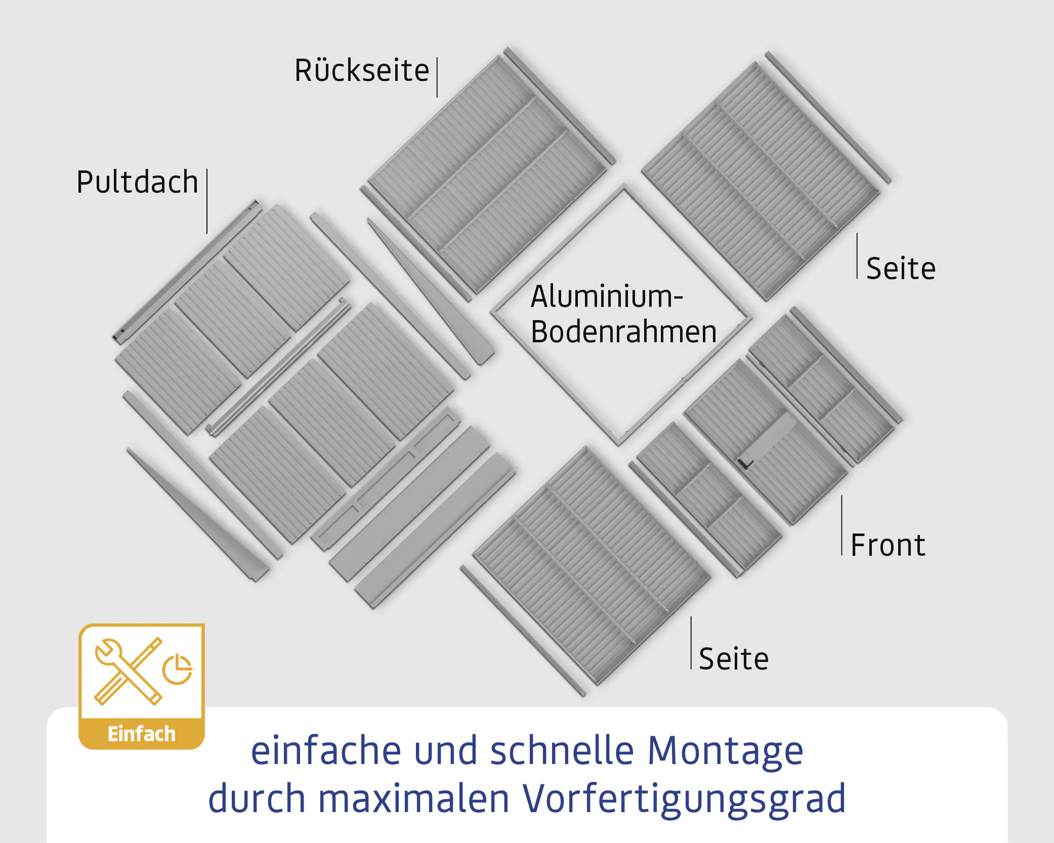 EcoStar Gerätehaus Trend-P Typ 1 purpurrot 247,9 x 153 x 228,6 cm
