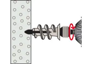 Fischer Gipskartondübel GK RH 22 mm - 5 Stück Fischer Gipskartondübel GK RH 22 mm - 5 Stück