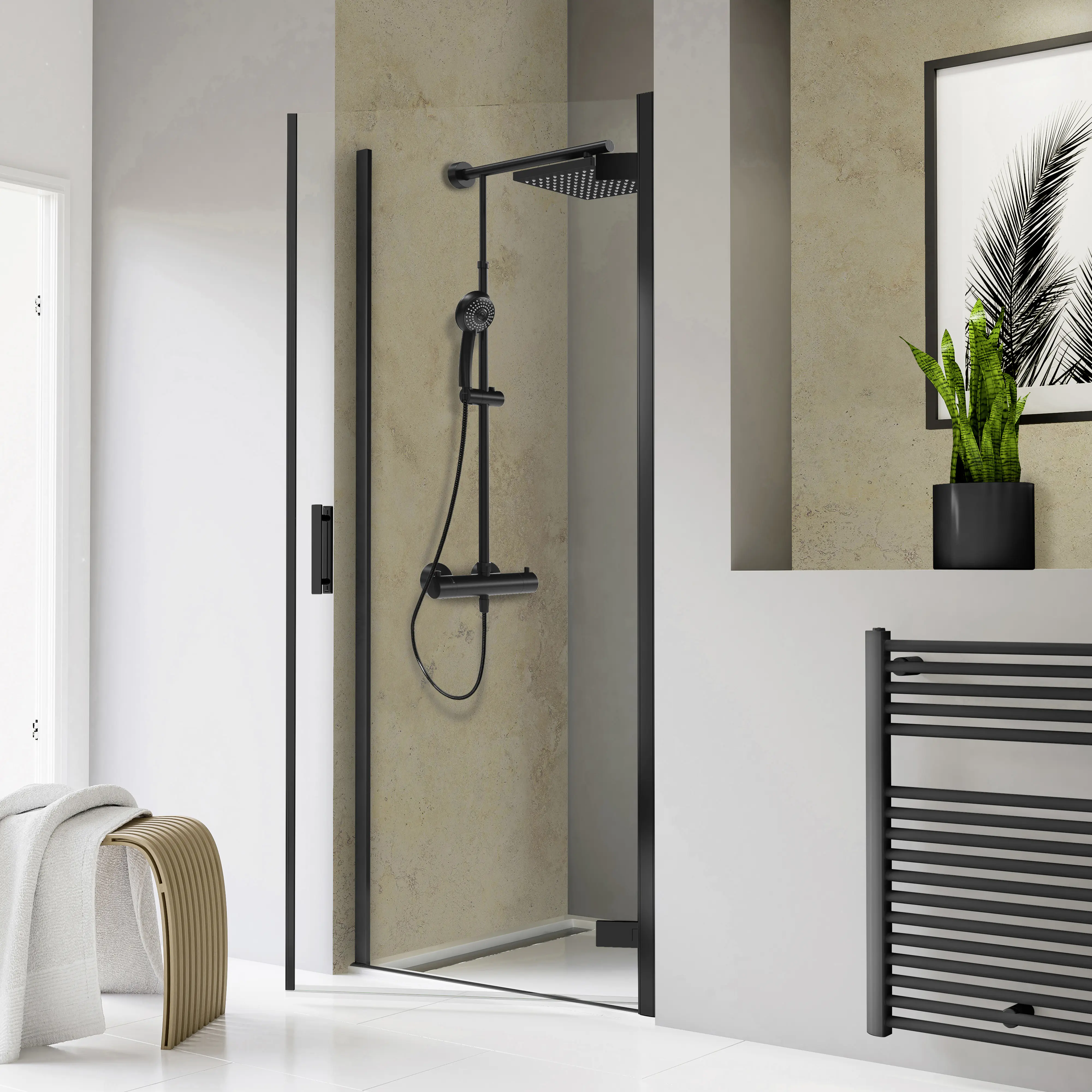 Schulte Nische Drehtür 90 x 200 cm Toura