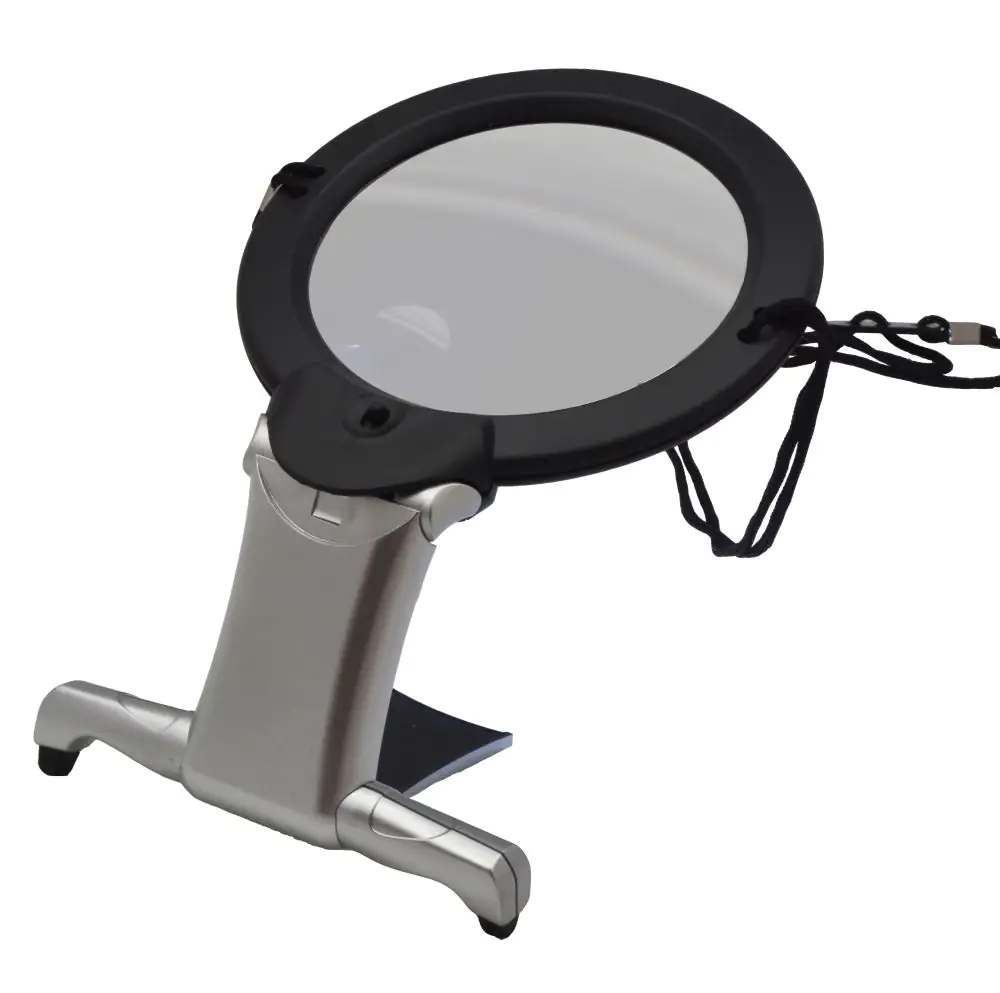 Digiphot Handarbeitslupe CM-22 2-fach Vergrößerung, 6-fach Spot, LED-Beleuchtung Digiphot Handarbeitslupe CM-22 2-fach Vergrößerung, 6-fach Spot, LED-Beleuchtung