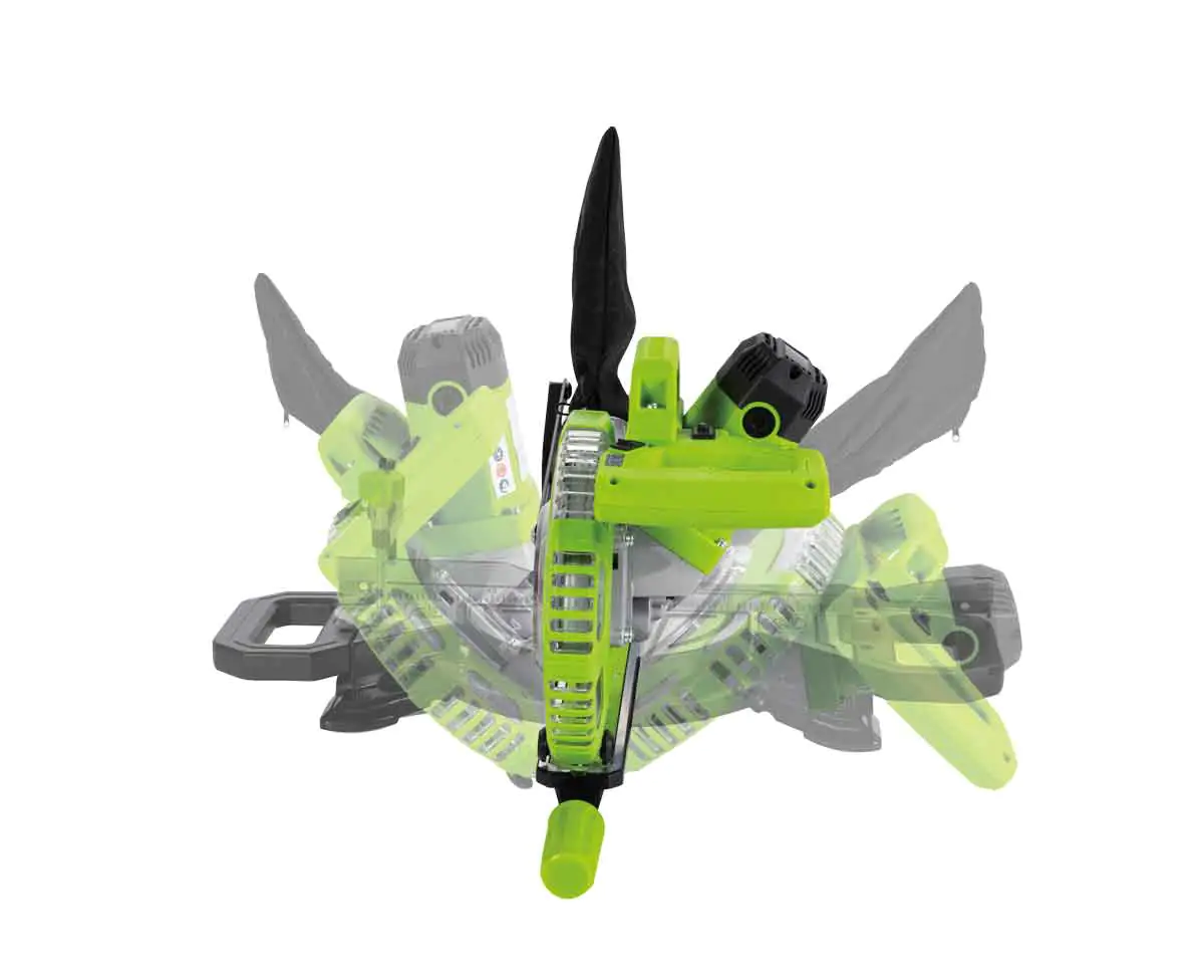 Zipper Kapp- und Gehrungssäge ZI-KGS210DS