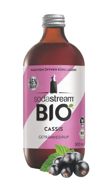 Sodastream Bio Sirup Cassis 500 ml Sodastream Bio Sirup Cassis 500 ml