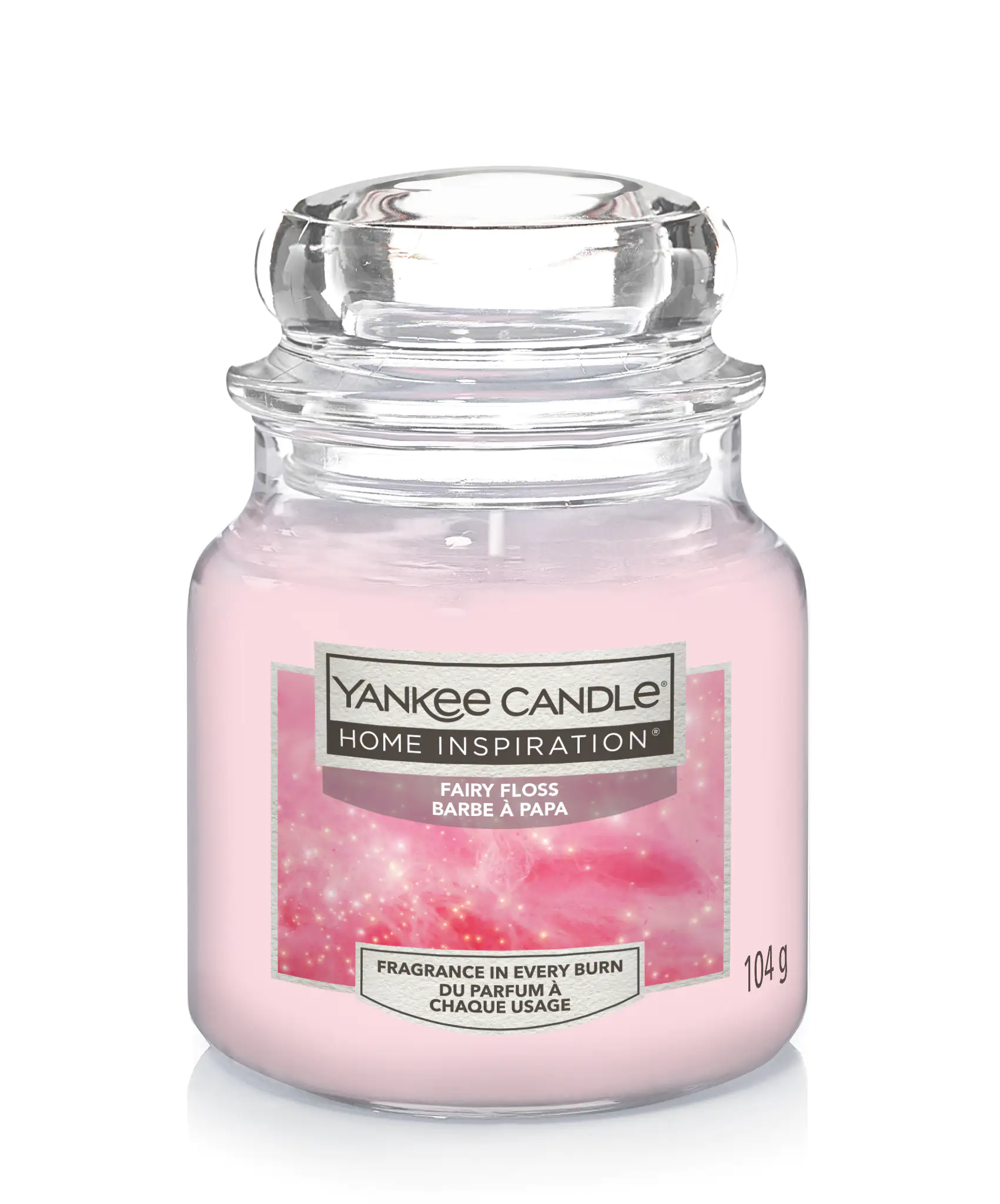 Yankee Candle Duftkerze Kleines Glas Fairy Floss 104 g, rosa Yankee Candle Duftkerze Kleines Glas Fairy Floss 104 g, rosa