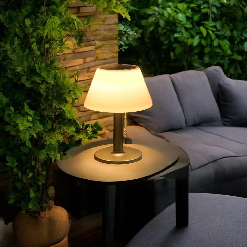 LED Tischleuchte Jolla gold-weiß 28 x 15 cm warmweiß dimmbar