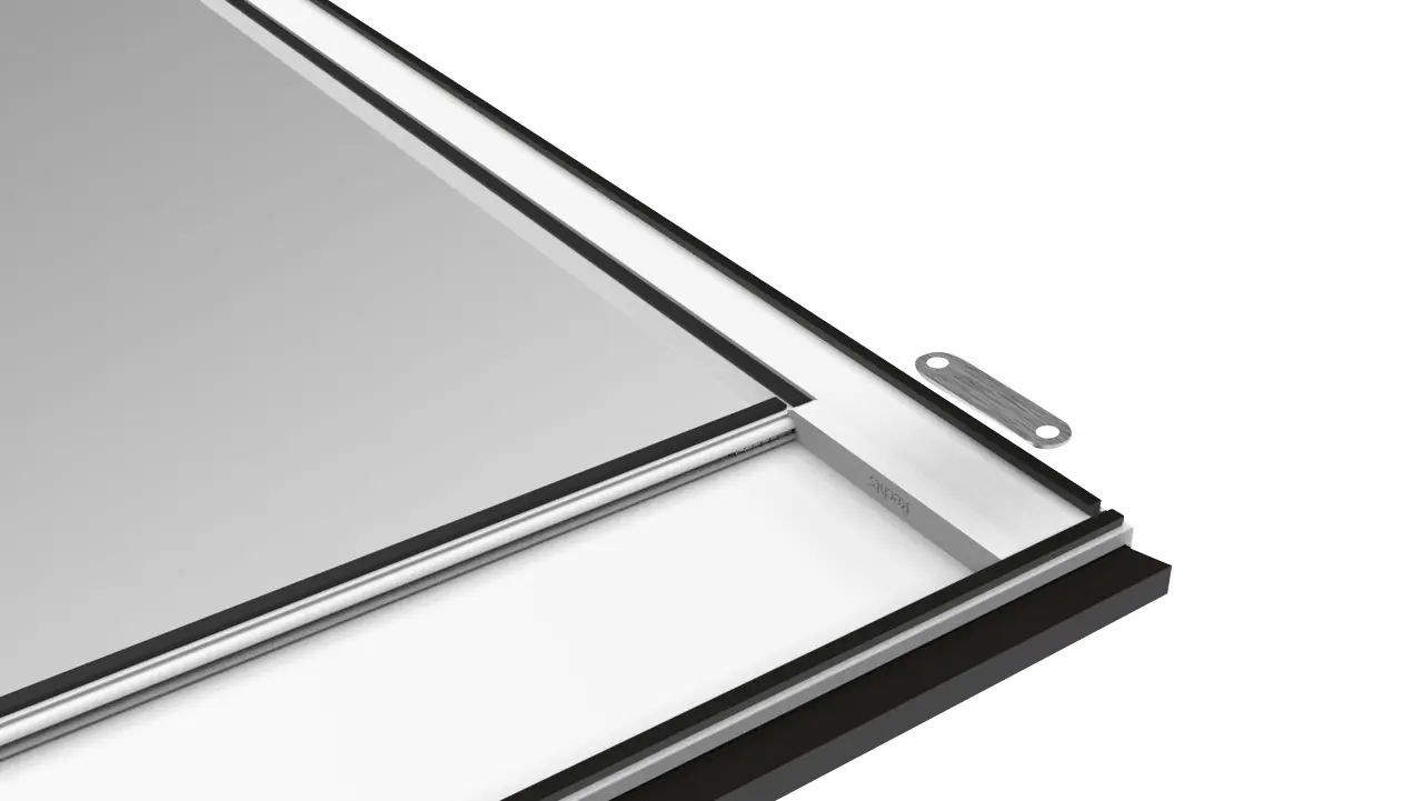 Primaster Fliegenschutz-Tür 100 x 210 cm weiß/weiß kürzbar