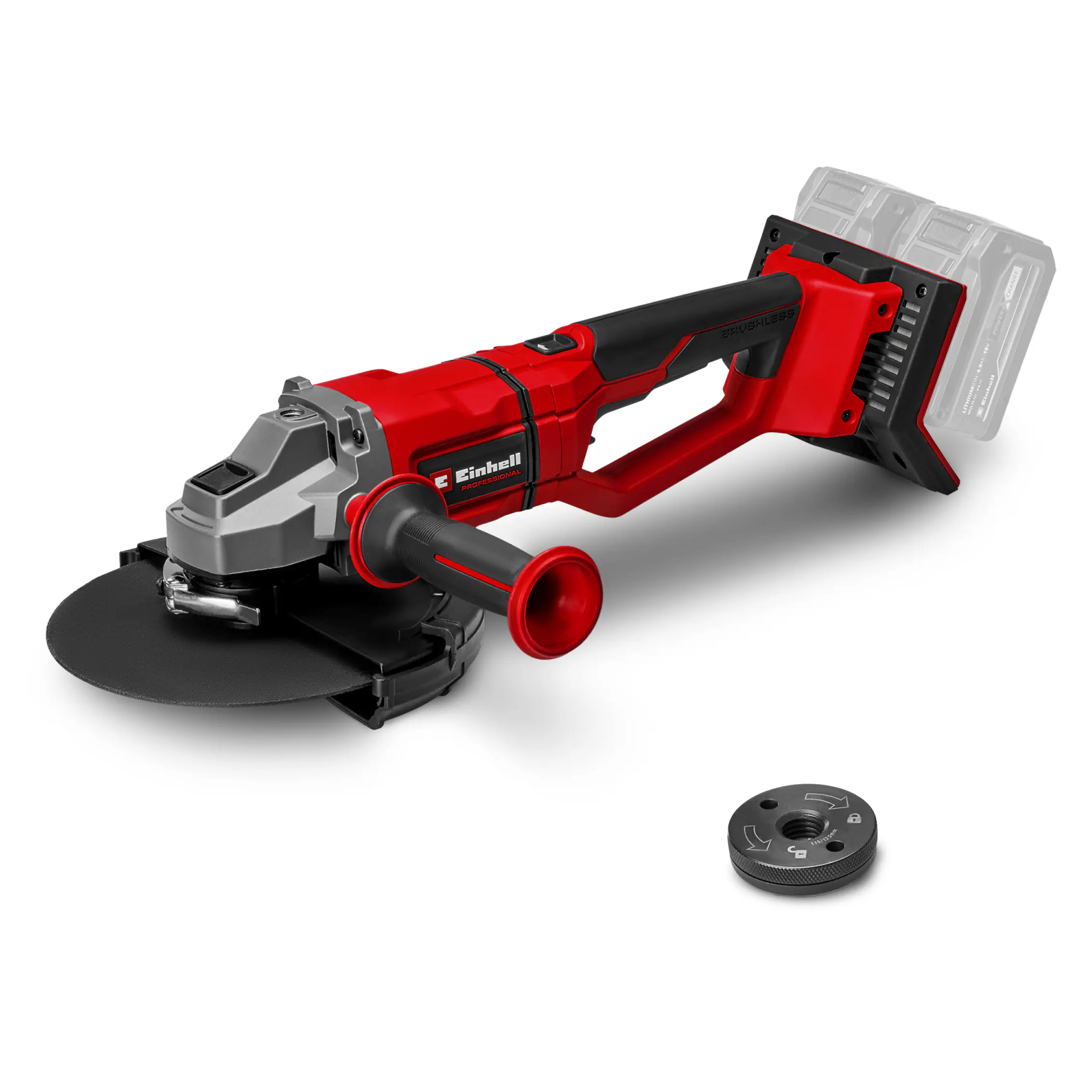Einhell Professional Akku-Winkelschleifer AXXIO 36/230 Q