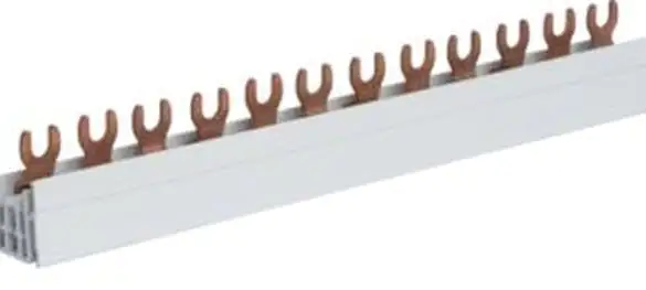 Hager Gabelschiene 3-polig 210 mm KDN363A 12 Module