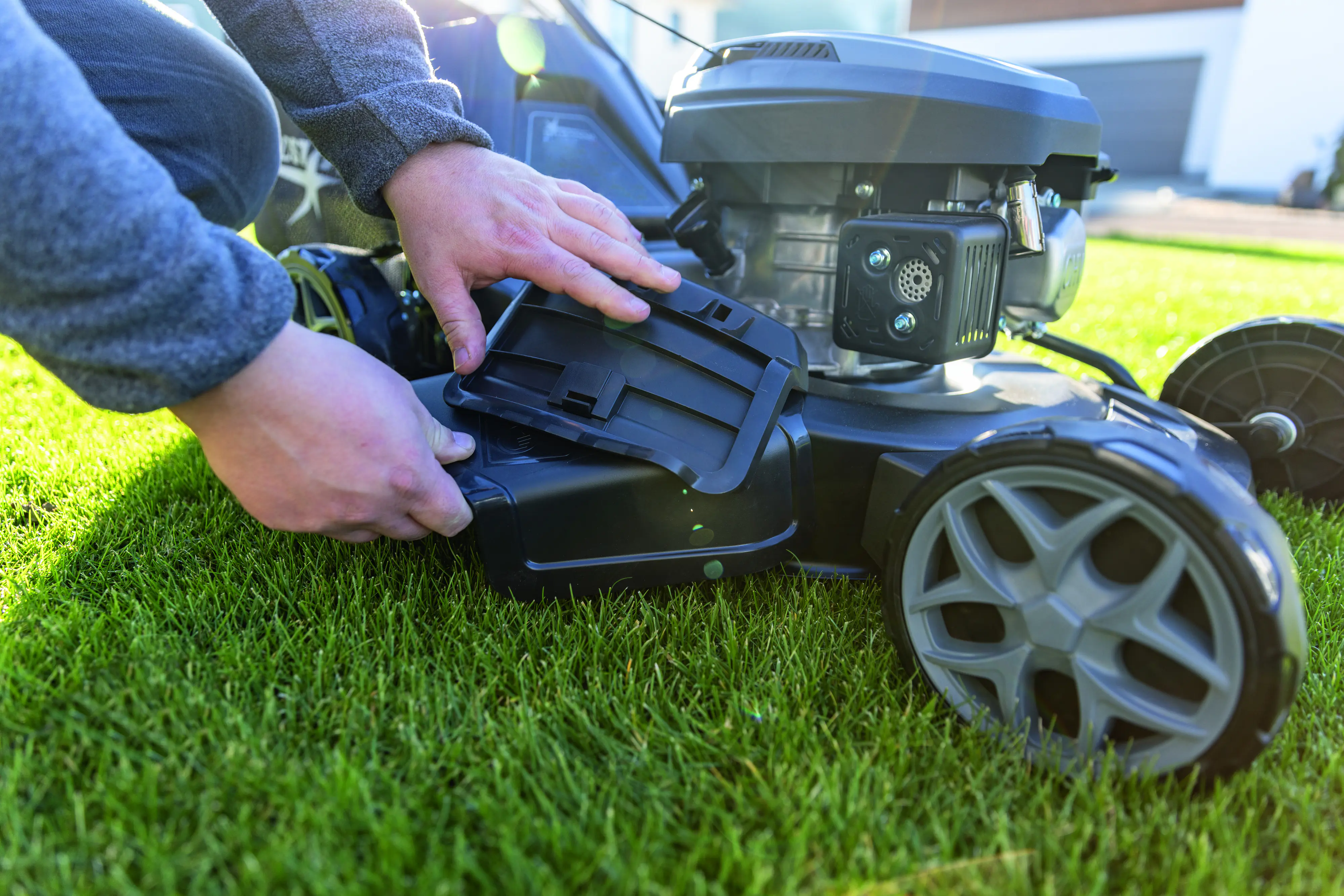 Woodster Benzin-Rasenmäher BLM460-161S 2,6 kW 46 cm Schnittbreite