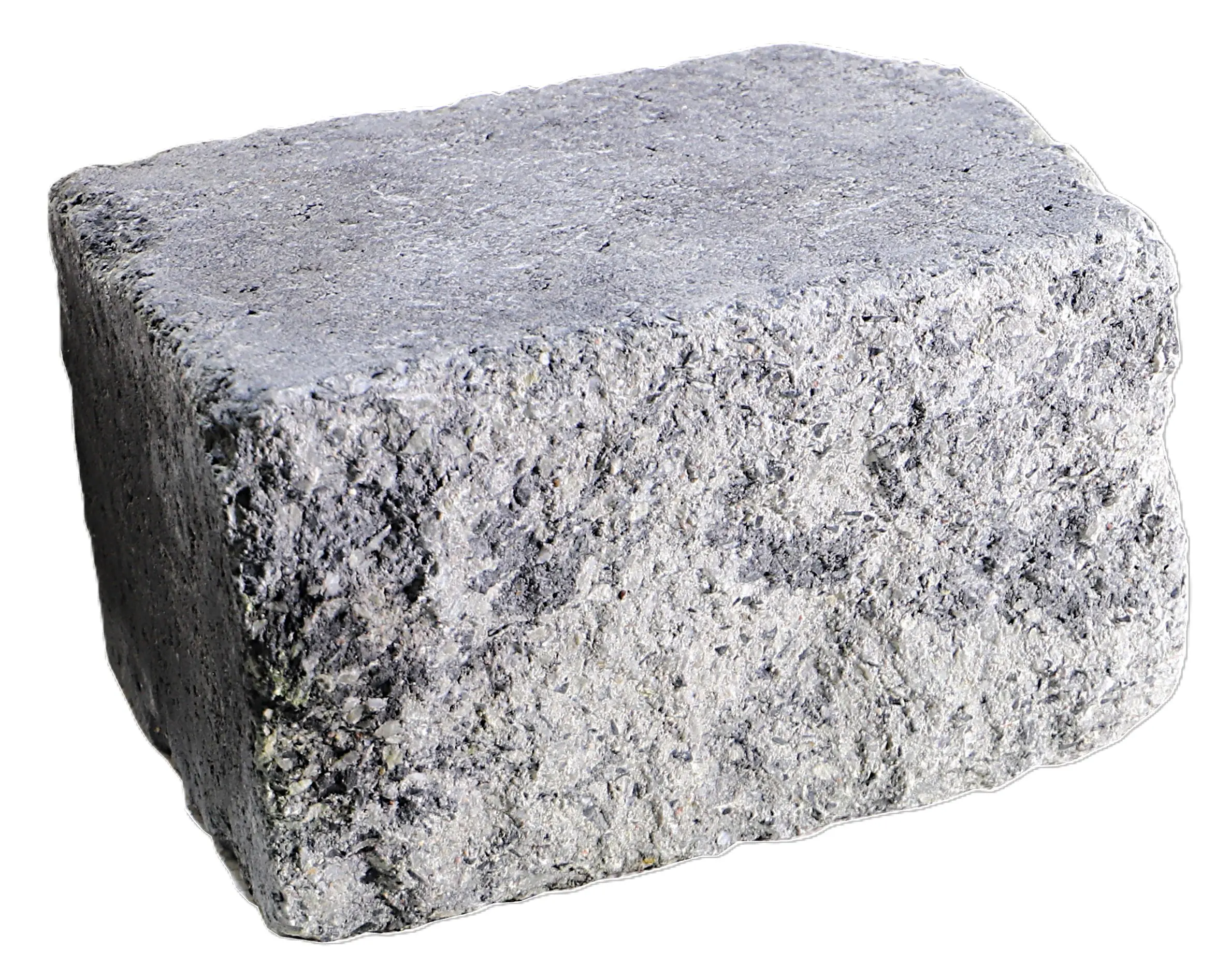 EHL Mauerstein Anzio Antik Light Halbstein 25 x 18 x 15 cm grau-anthrazit-nuanciert