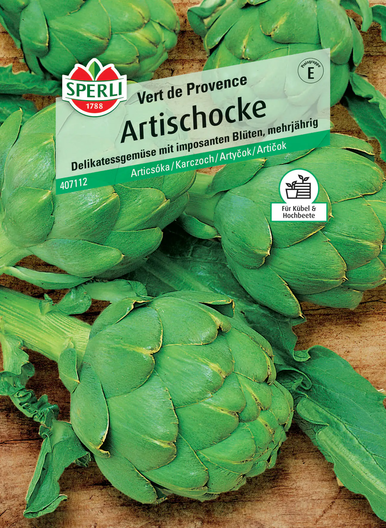 Sperli Artischocke Vert de Provence