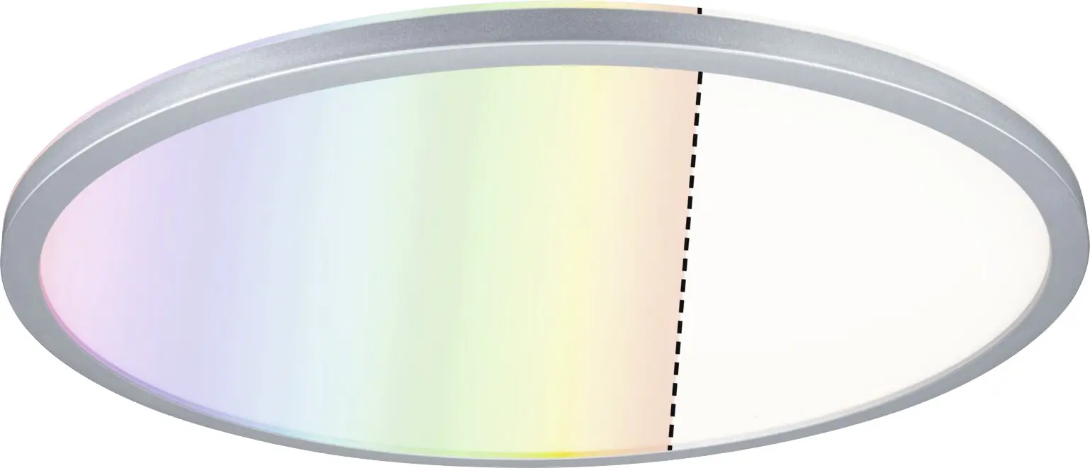 Paulmann LED Panel Atria Shine chrom-matt Ø 42 cm RGBW