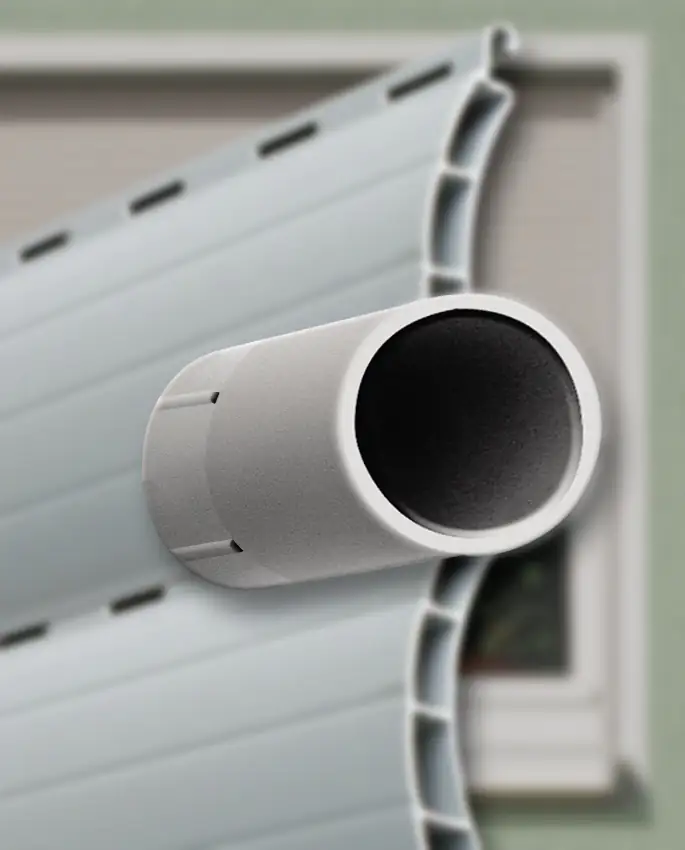 Schellenberg Anschlagstopfen Länge: 40 mm, Ø 20 mm, für Rollladen, weiß