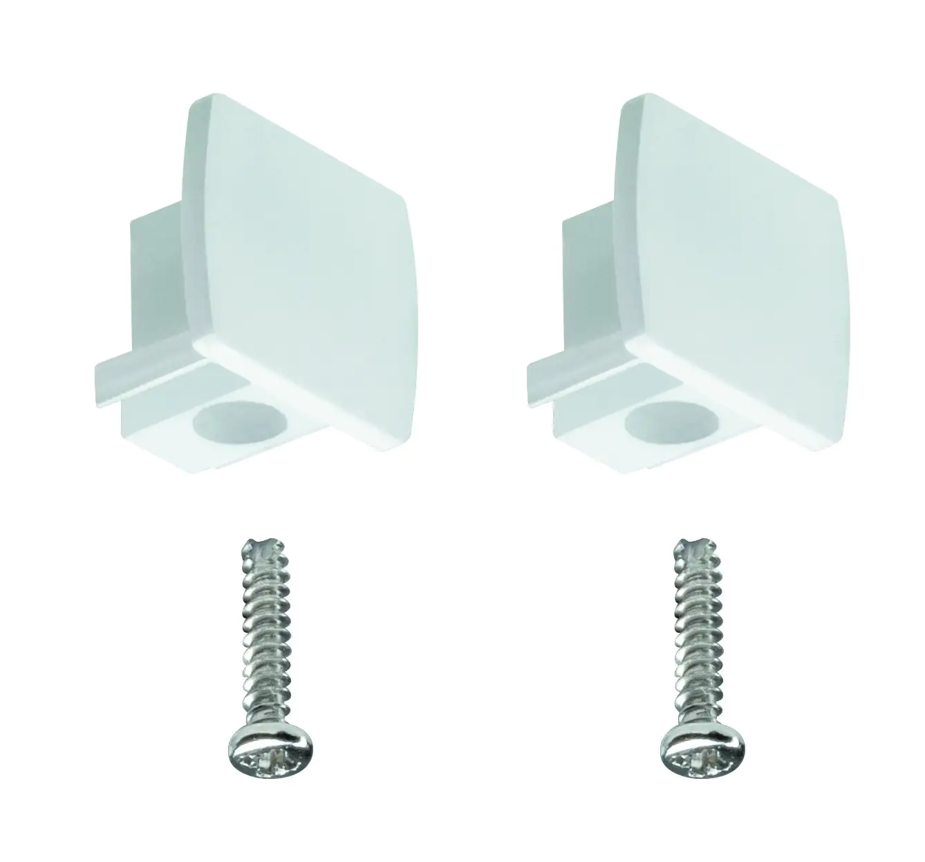 Paulmann URail Universal Endkappen 2er Pack weiß 1,3 x 2,1 cm Paulmann URail Universal Endkappen 2er Pack weiß 1,3 x 2,1 cm