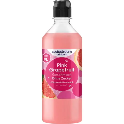 Sodastream Drink Mix Sirup Pink Grapefruit Zero 440 ml