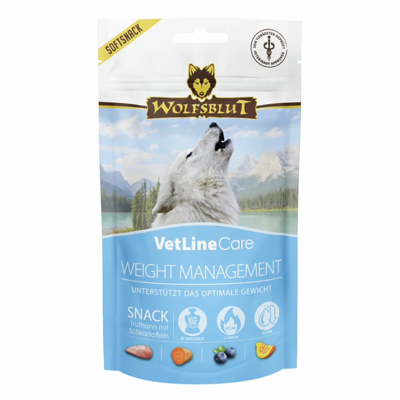 Wolfsblut Hundesnack Adult getreidefrei VetLine Care 100 g Truthahn