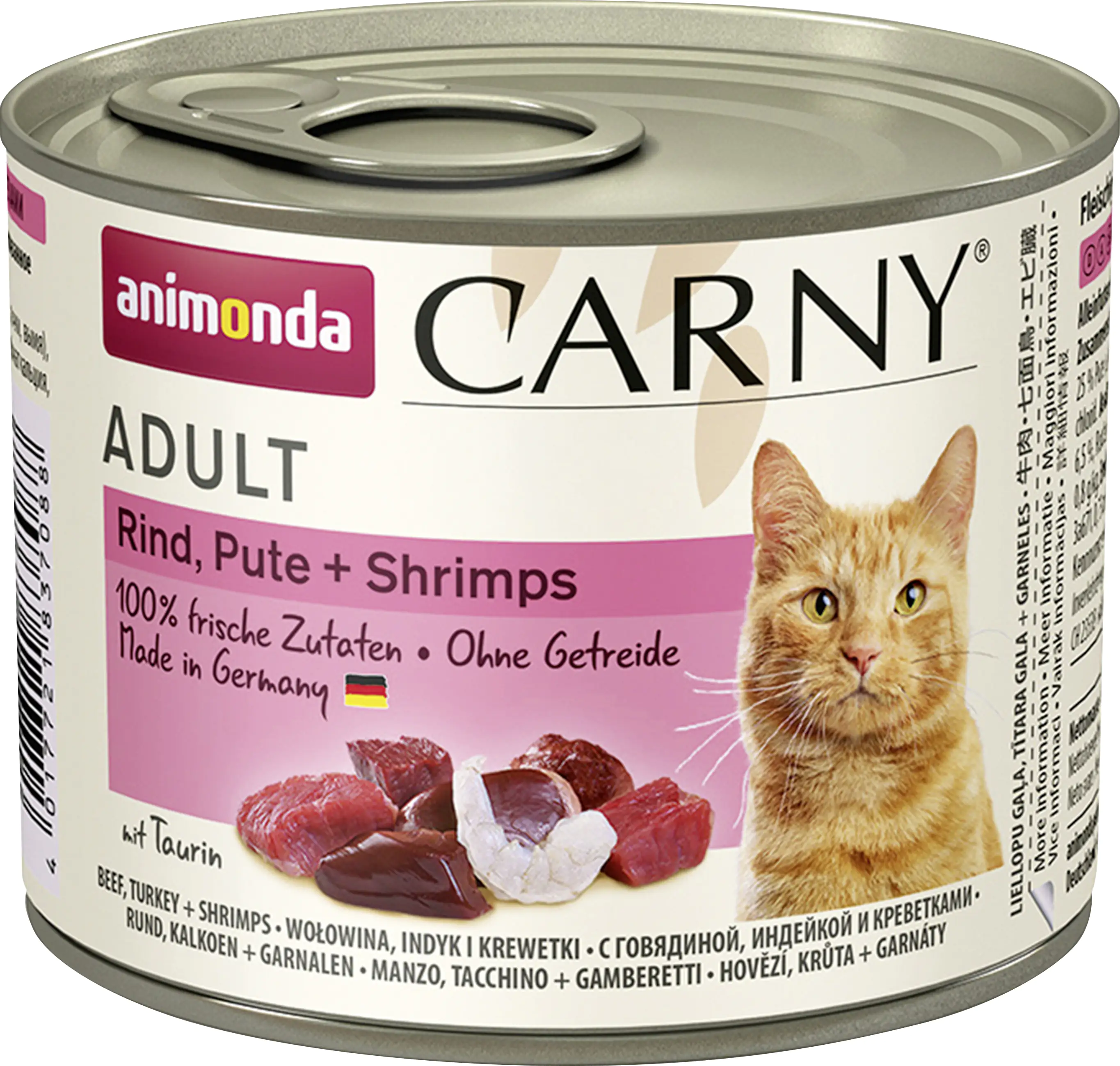 Animonda Carny Adult Rind Pute + Shrimps 200 g Animonda Carny Adult Rind Pute + Shrimps 200 g