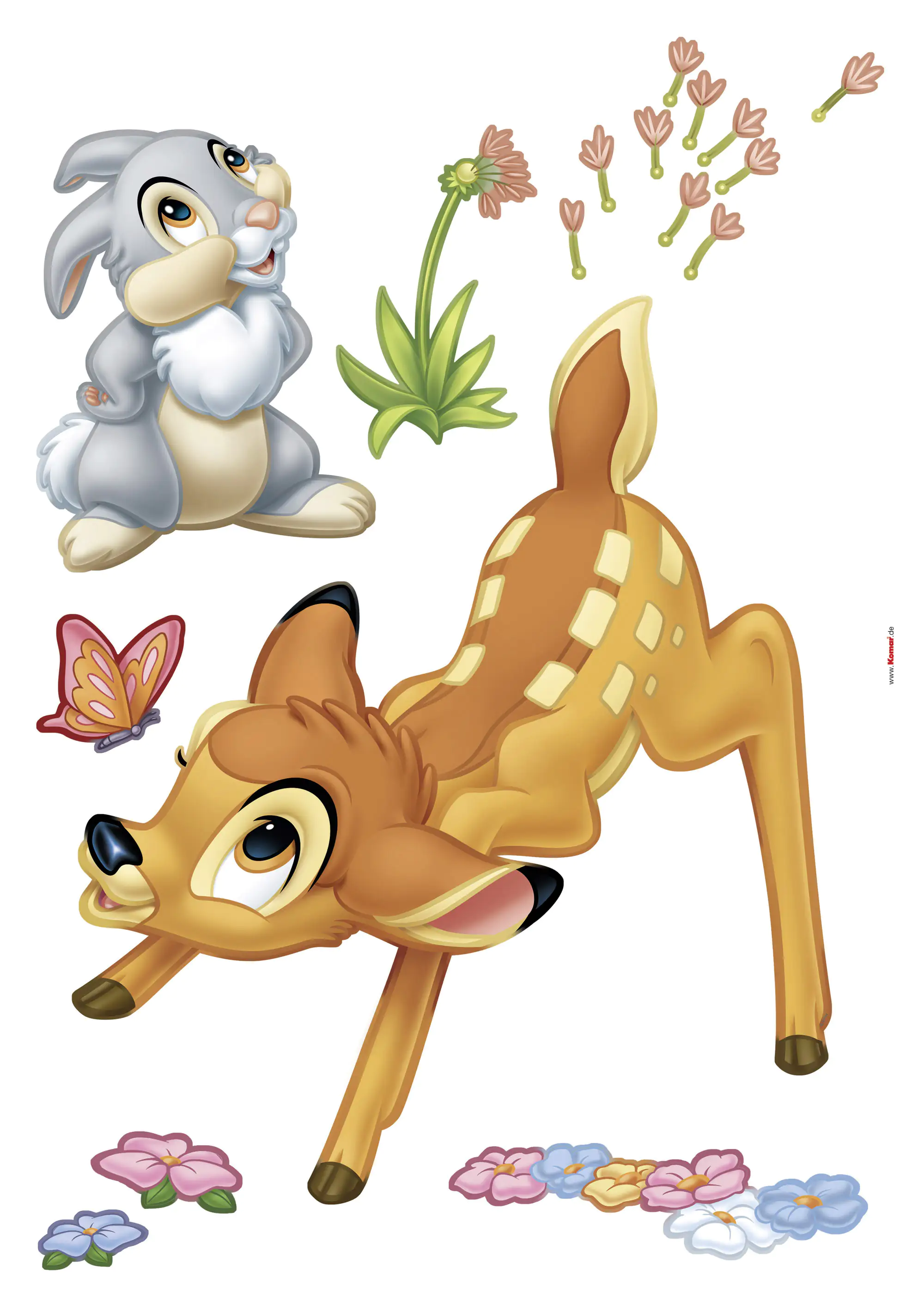 Komar Decosticker Bambi 50 x 70 cm Komar Decosticker Bambi 50 x 70 cm