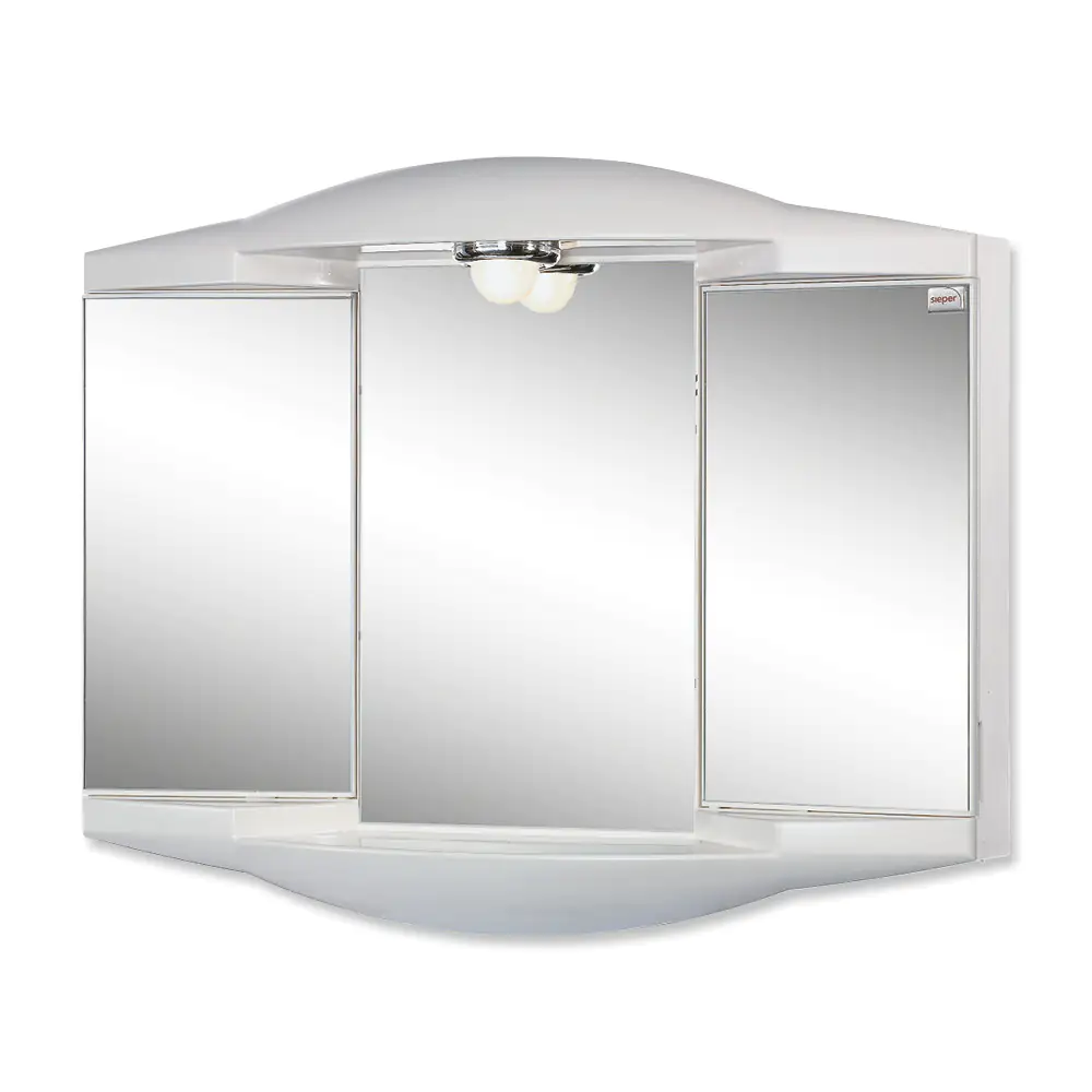 Sieper Spiegelschrank Chico GL weiß