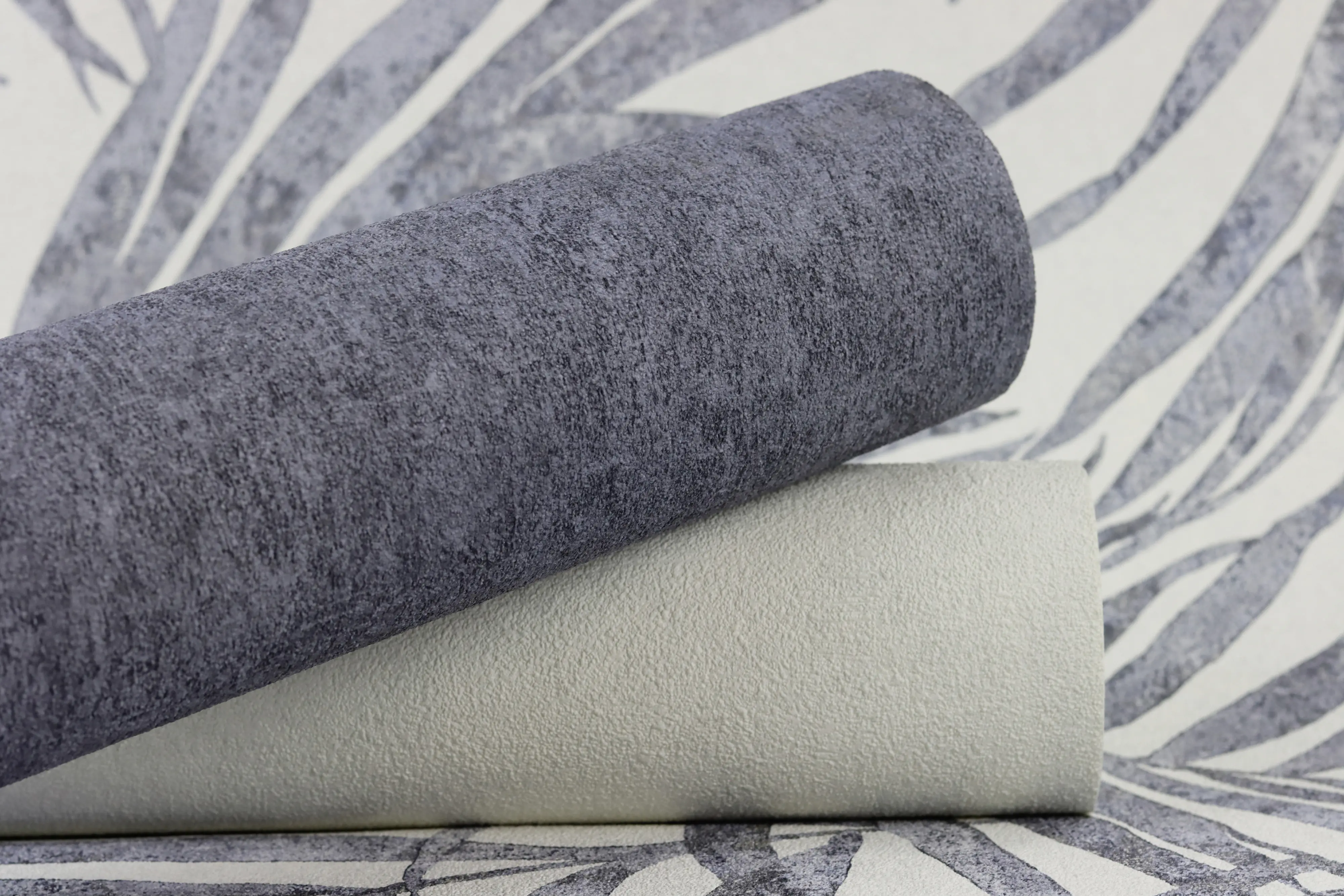 Rasch Vliestapete 617146 Linares uni blau 10,05 x 0,53 m