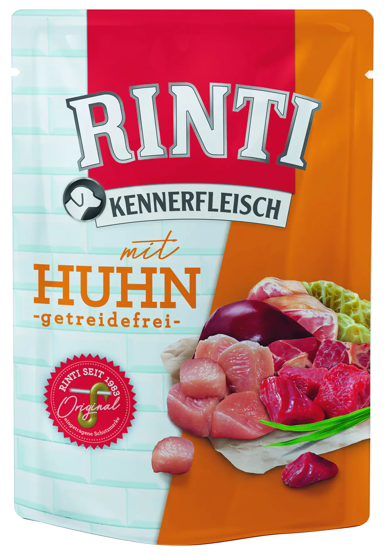 Rinti Hundenassfutter Kennerfleisch Huhn 400 g