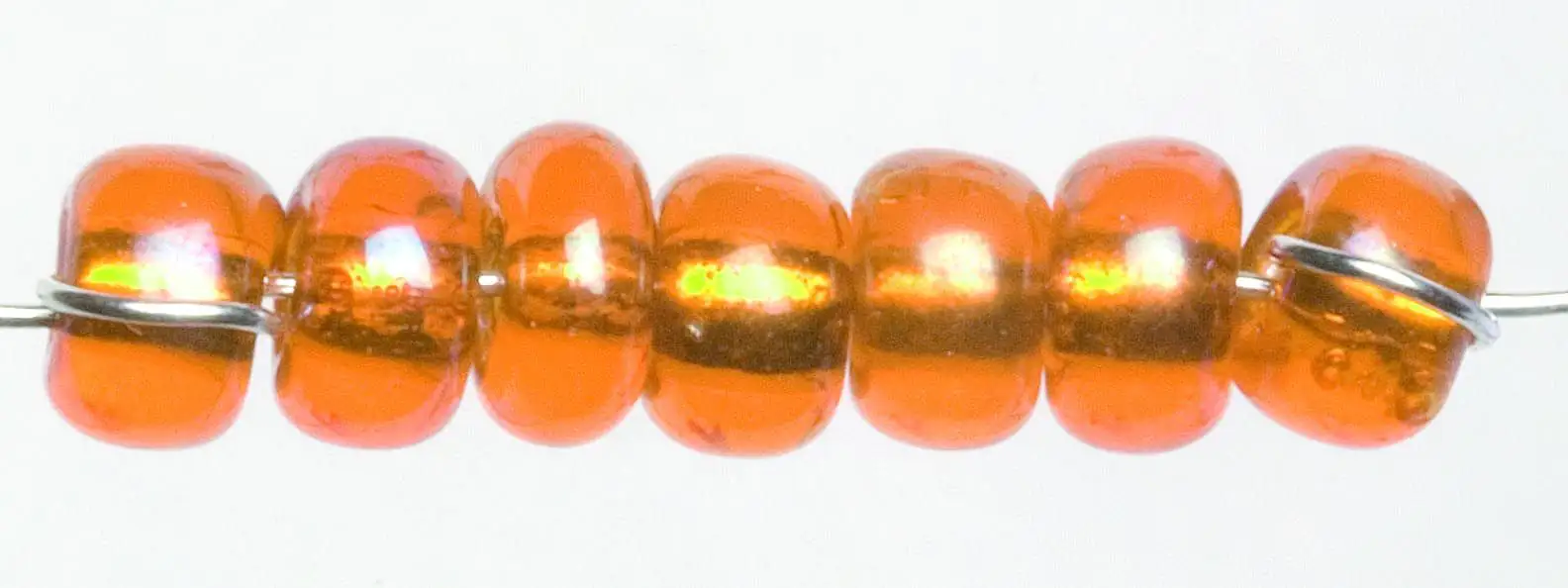 Glorex Rocailles Perlen 4,5 mm 17 g orange
