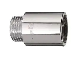 Cornat Hahnverlängerung Messing verchromt, 3/4" IG-AG, 15 mm