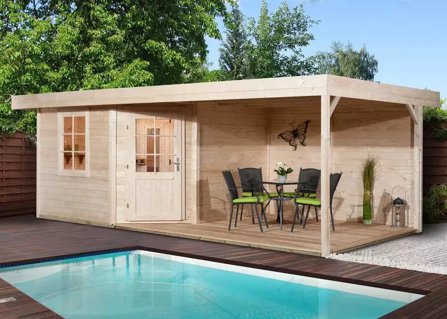 Weka Saunahaus SALO Gr. 2 Sparset 7,5 kW BioS natur Weka Saunahaus SALO Gr. 2 Sparset 7,5 kW BioS natur