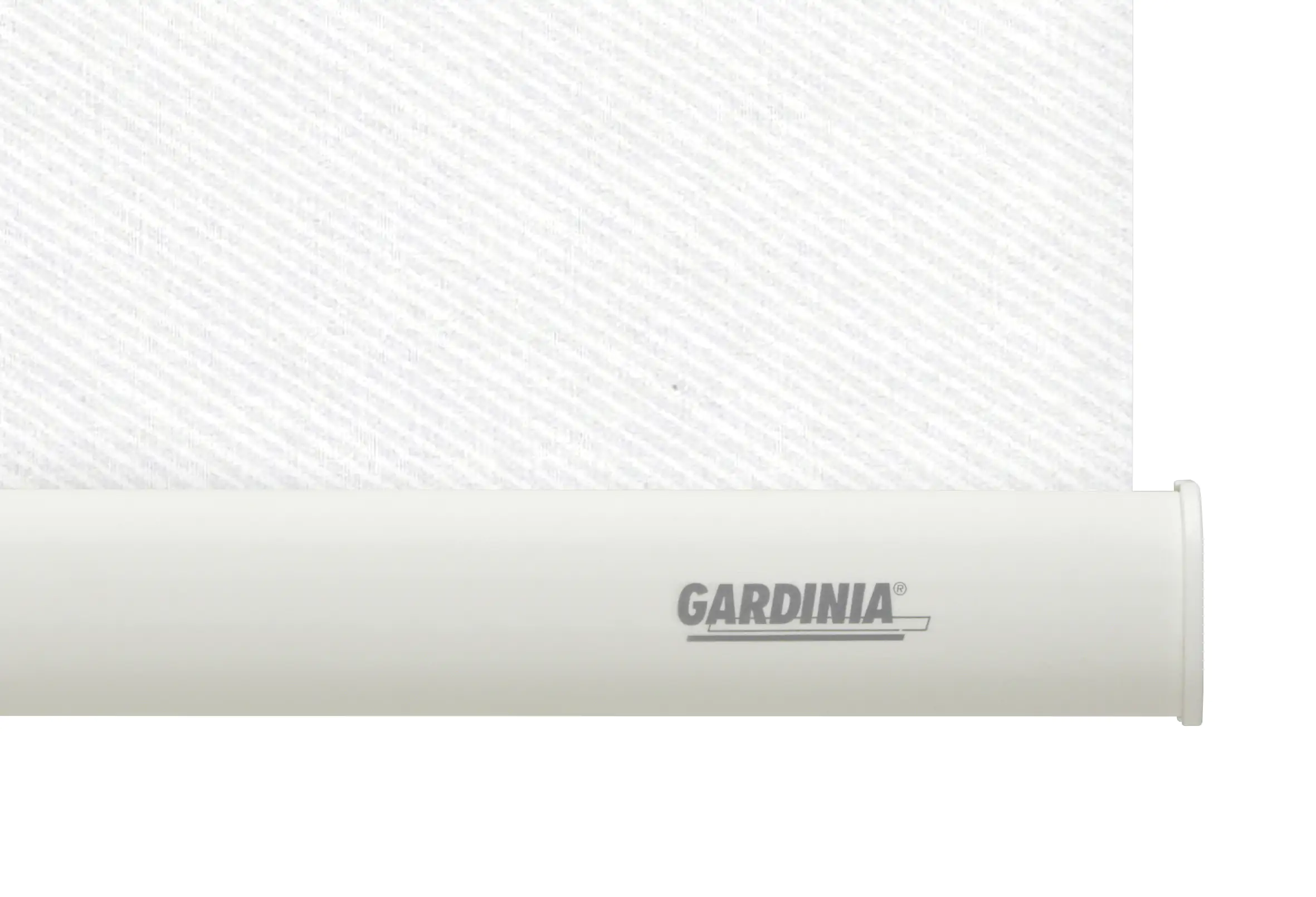 Gardinia Seitenzugrollo Thermo Streifen weiß 92 x 180 cm