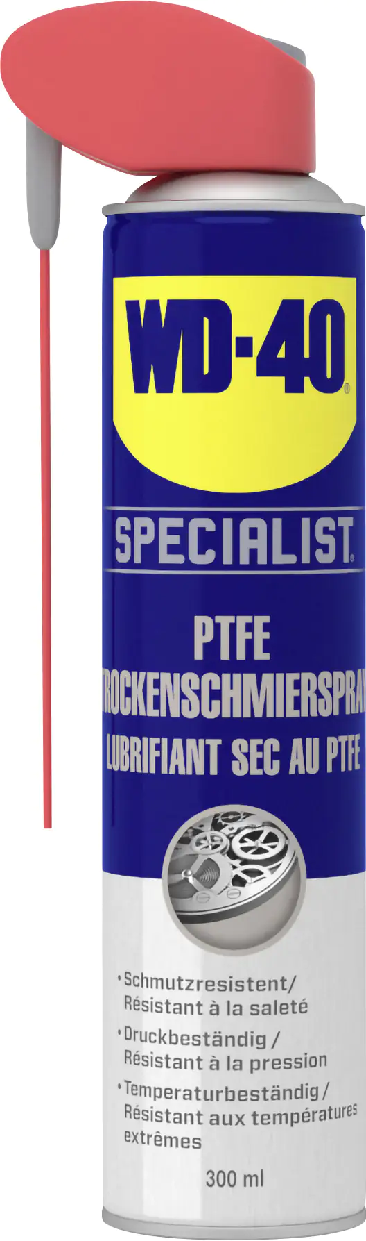 WD-40 Specialist PTFE Trockenschmierspray 300ml WD-40 Specialist PTFE Trockenschmierspray 300ml