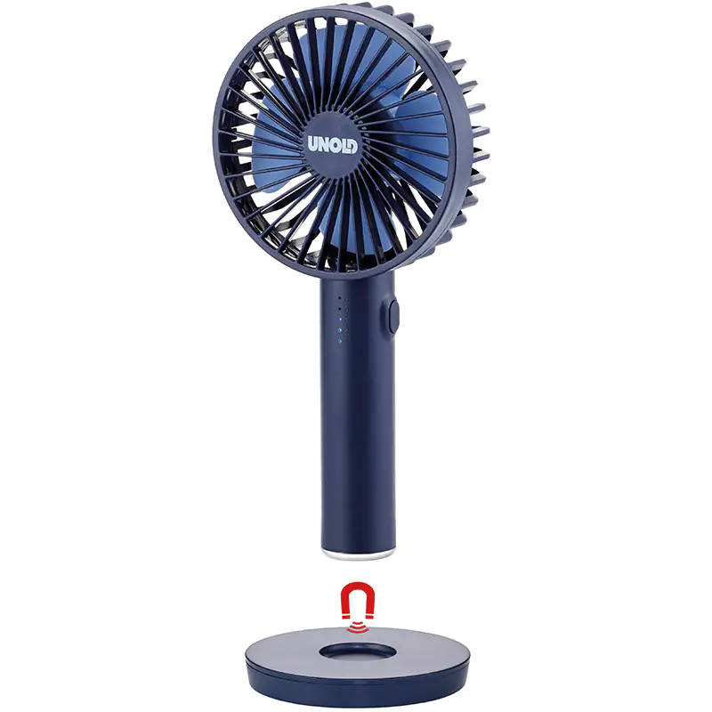 Unold Akku-Handventilator Breezy II blau Unold Akku-Handventilator Breezy II blau