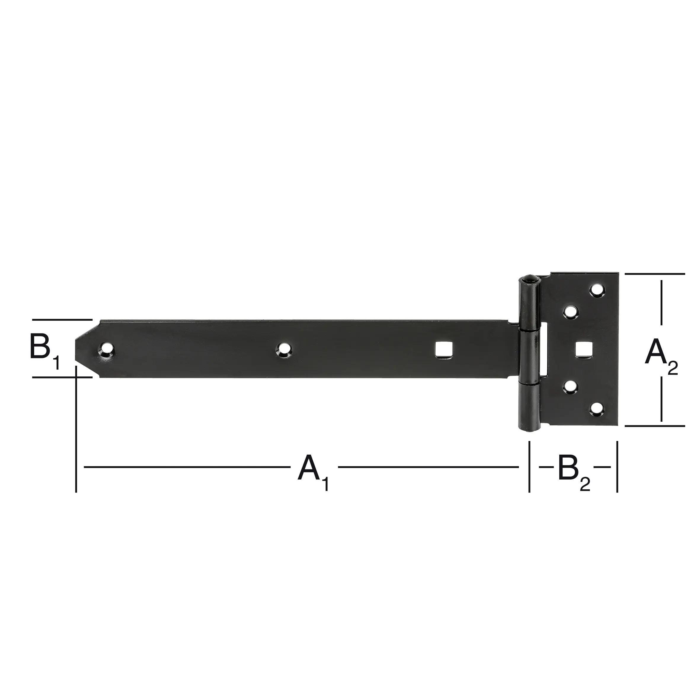 Vormann Kreuzgehänge 500 x 38 mm Stahl schwarz schwer Vormann Kreuzgehänge 500 x 38 mm Stahl schwarz schwer