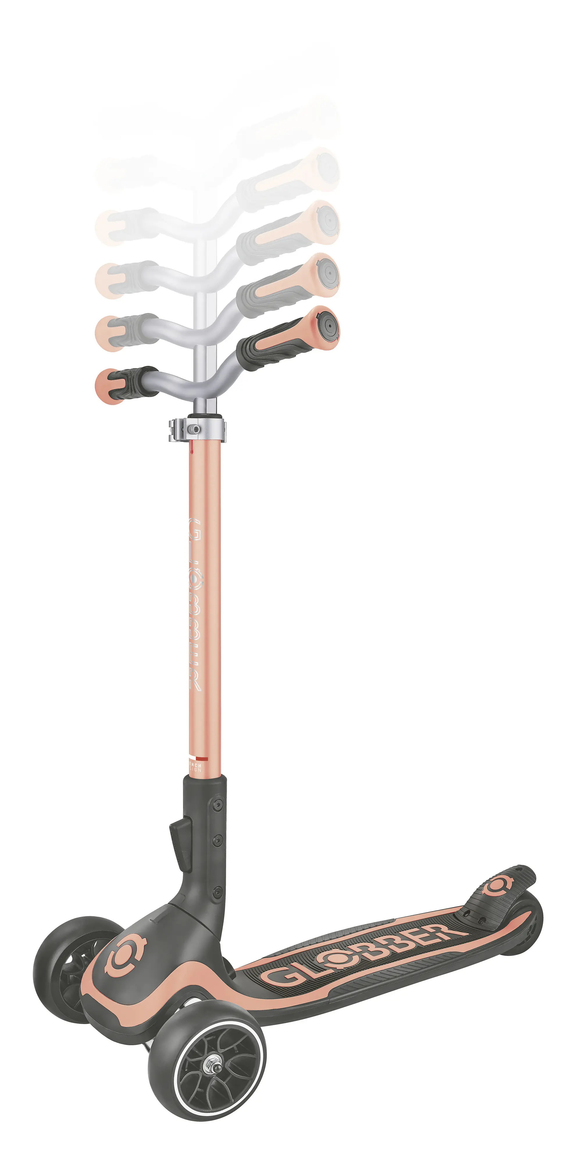 Globber Scooter für Kinder Ultimum coral/pink