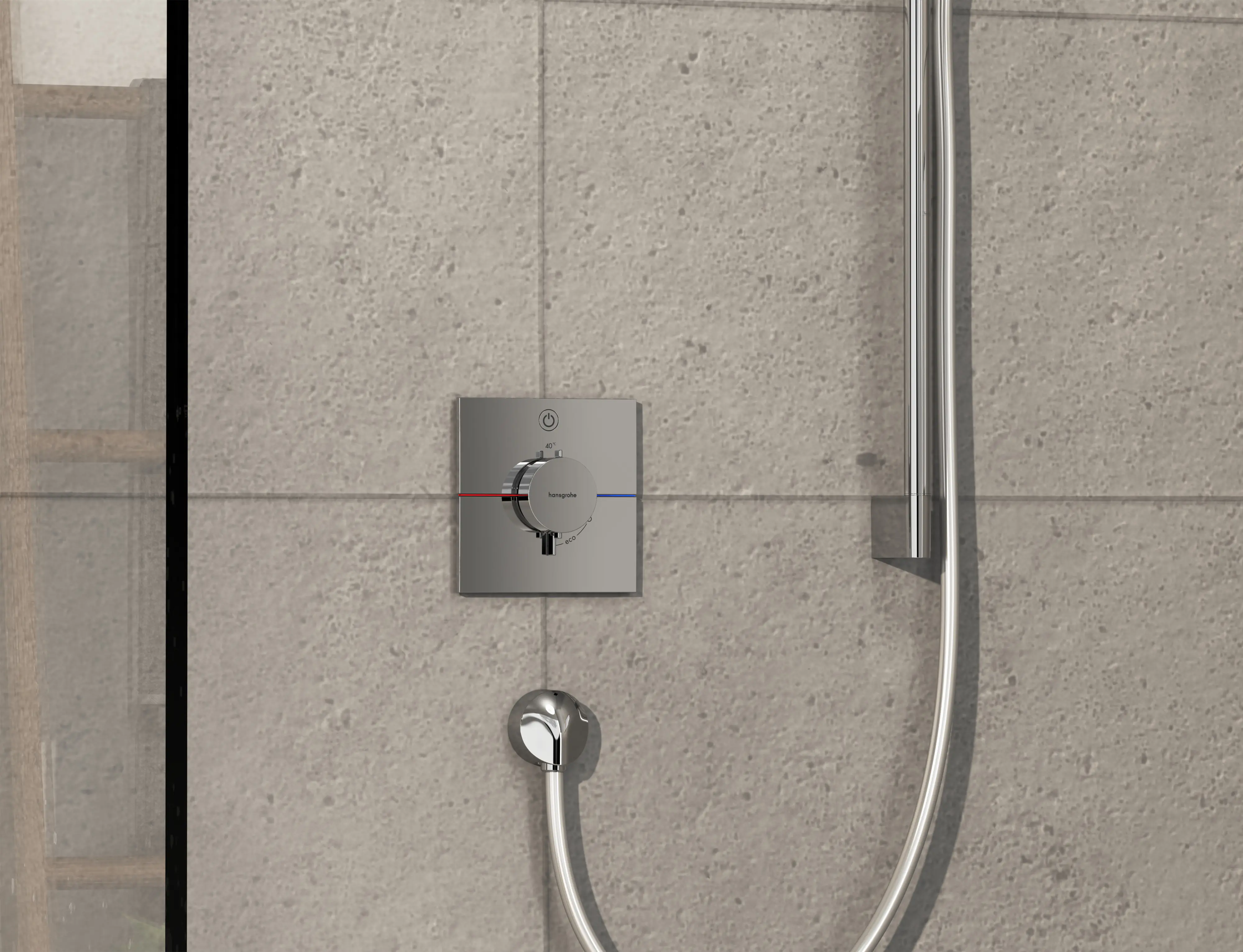 Hansgrohe Duscharmatur ShowerSelect Comfort E Unterputz für 1 Verbraucher