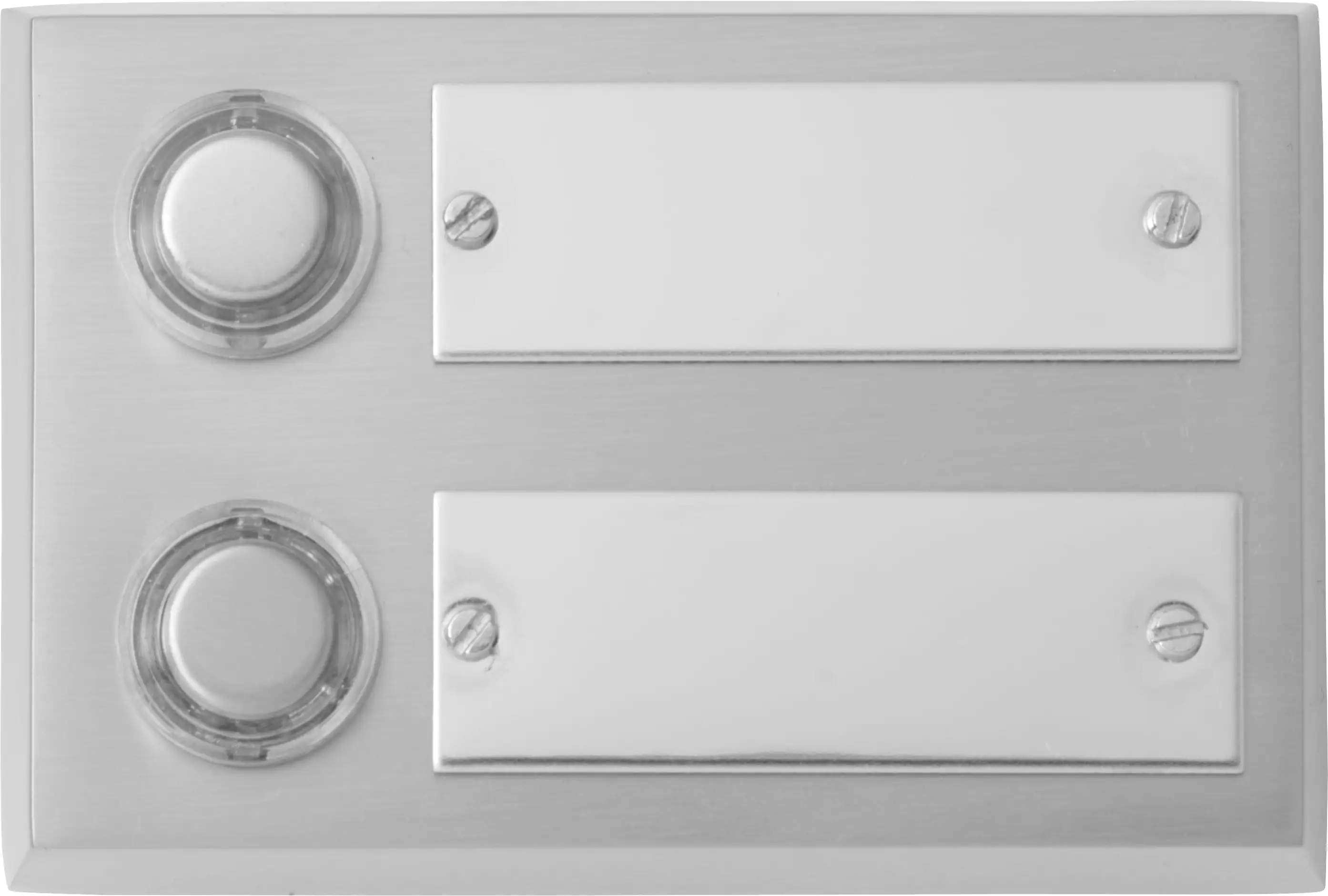 Heidemann Klingelplatte Mainau vernickelt