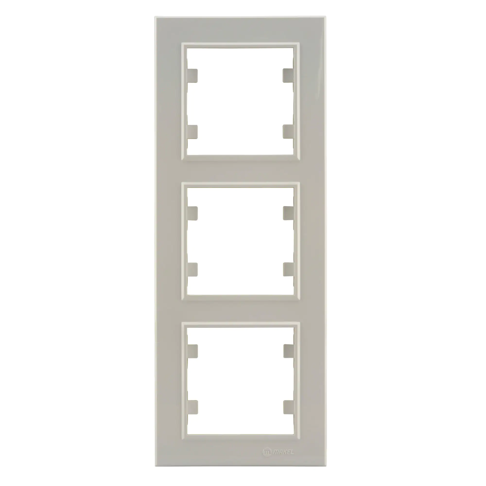 Unitec Abdeckrahmen 3-fach, senkrecht ultraweiß, Serie Karea Unitec Abdeckrahmen 3-fach, senkrecht ultraweiß, Serie Karea