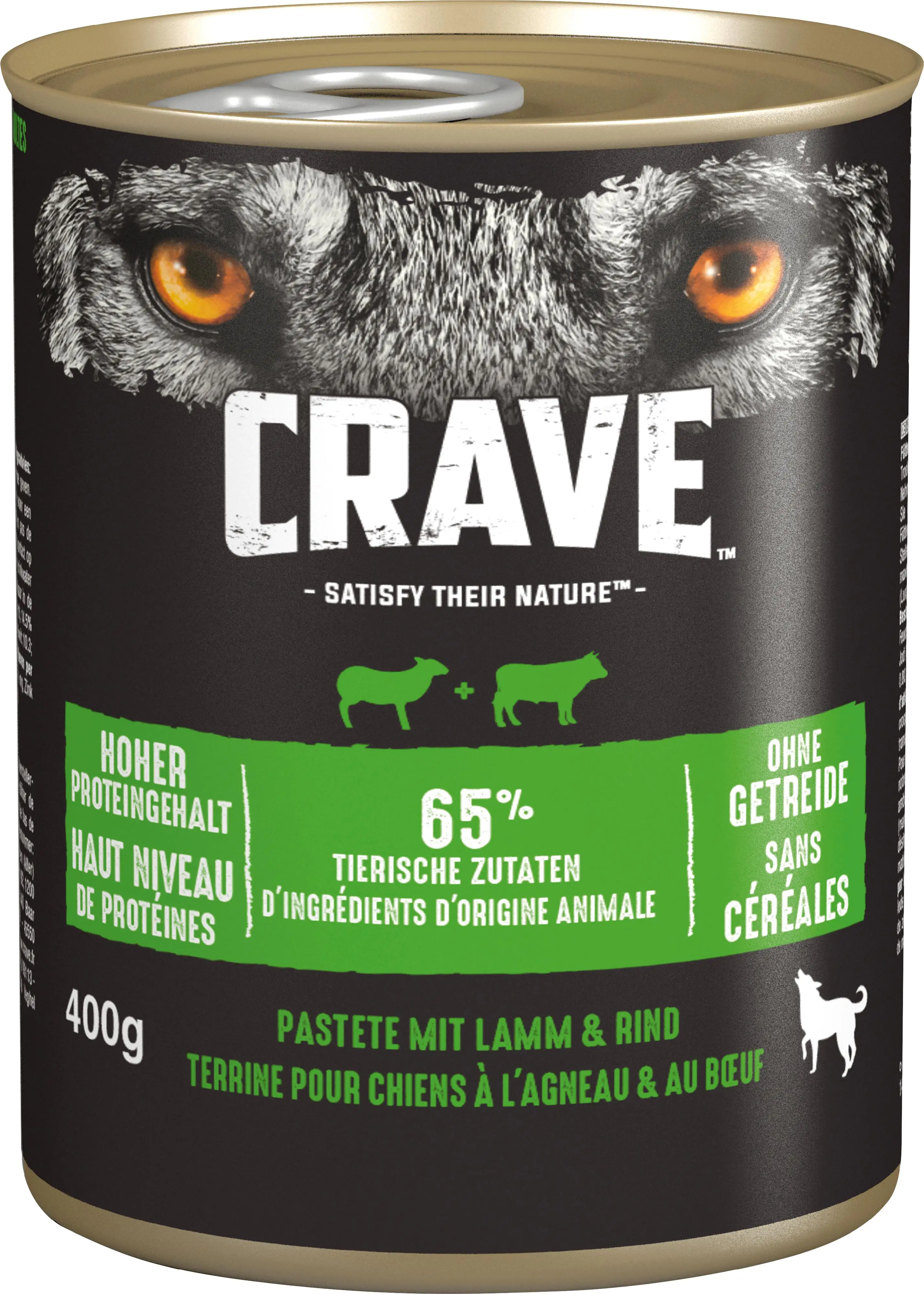 Crave Adult mit Lamm und Rind Hundefutter 400 g kaufen | Globus Baumarkt