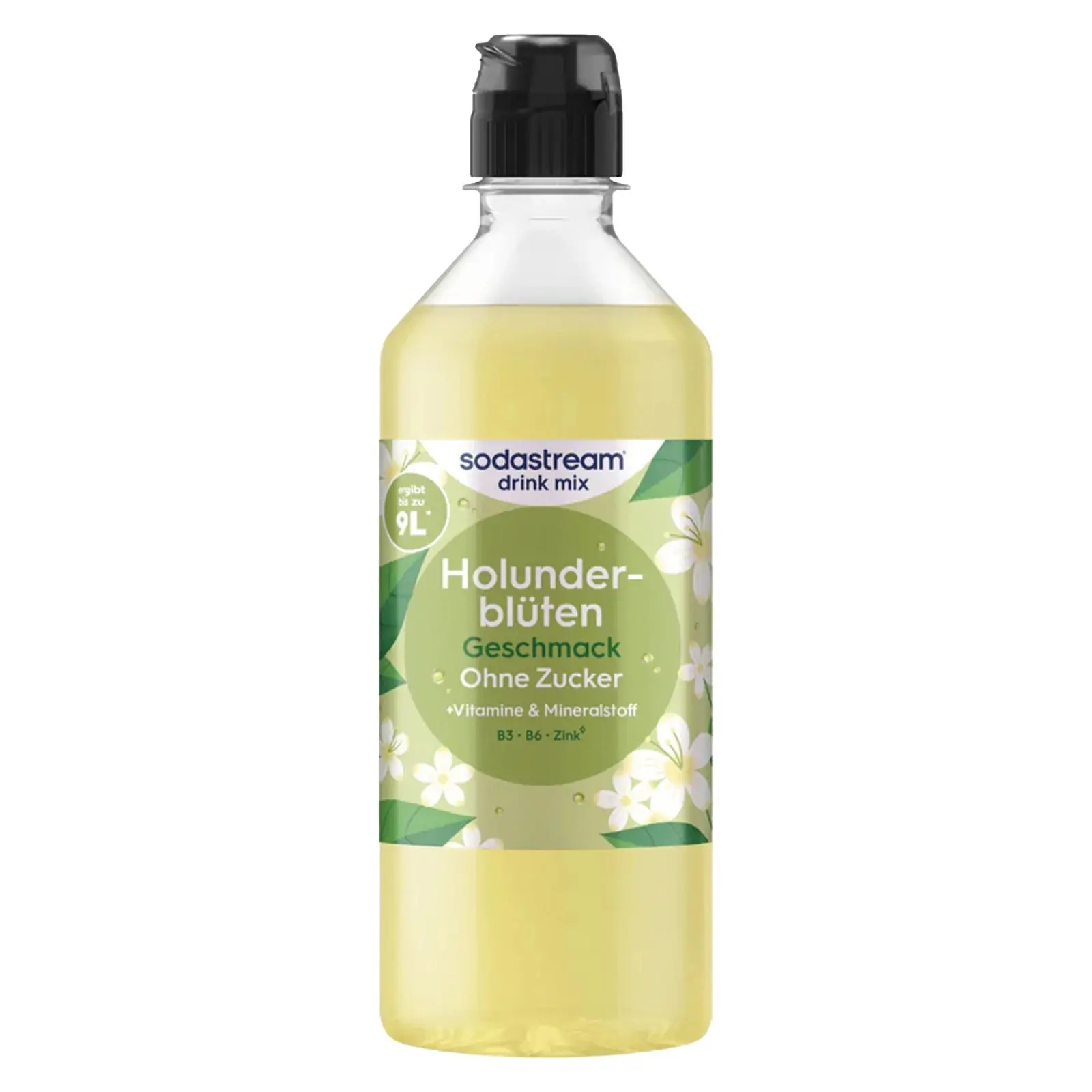 Sodastream Drink Mix Sirup Holunderblüte Zero 440 ml