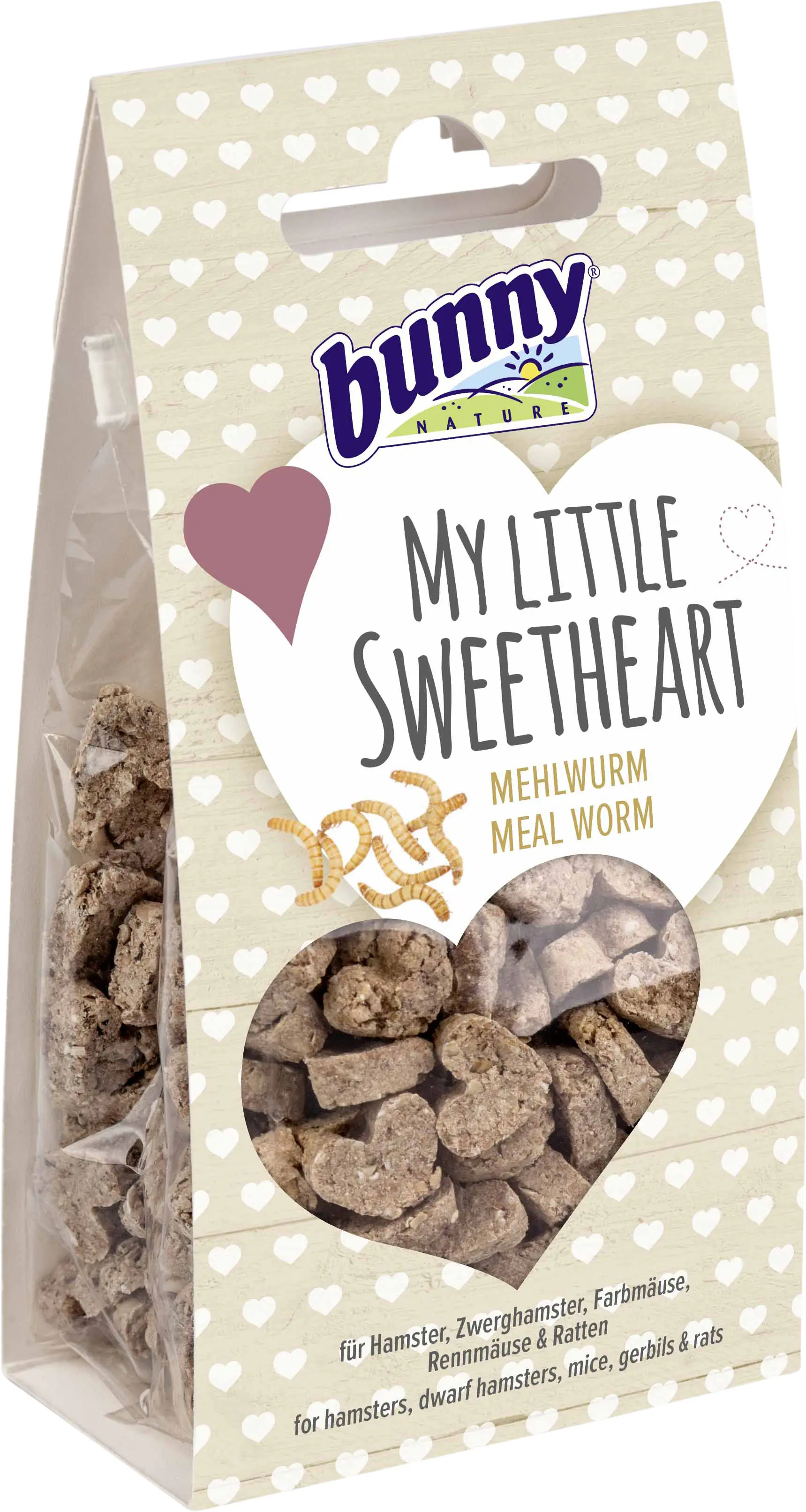 bunny My little Sweetheart Mehlwurm 30g für Nager