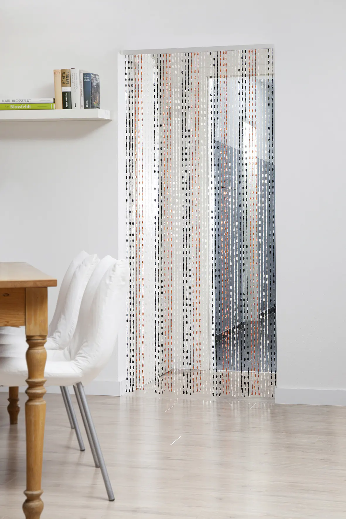 Conacord Deko-Vorhang Jasmin braun-beige 90 x 200 cm