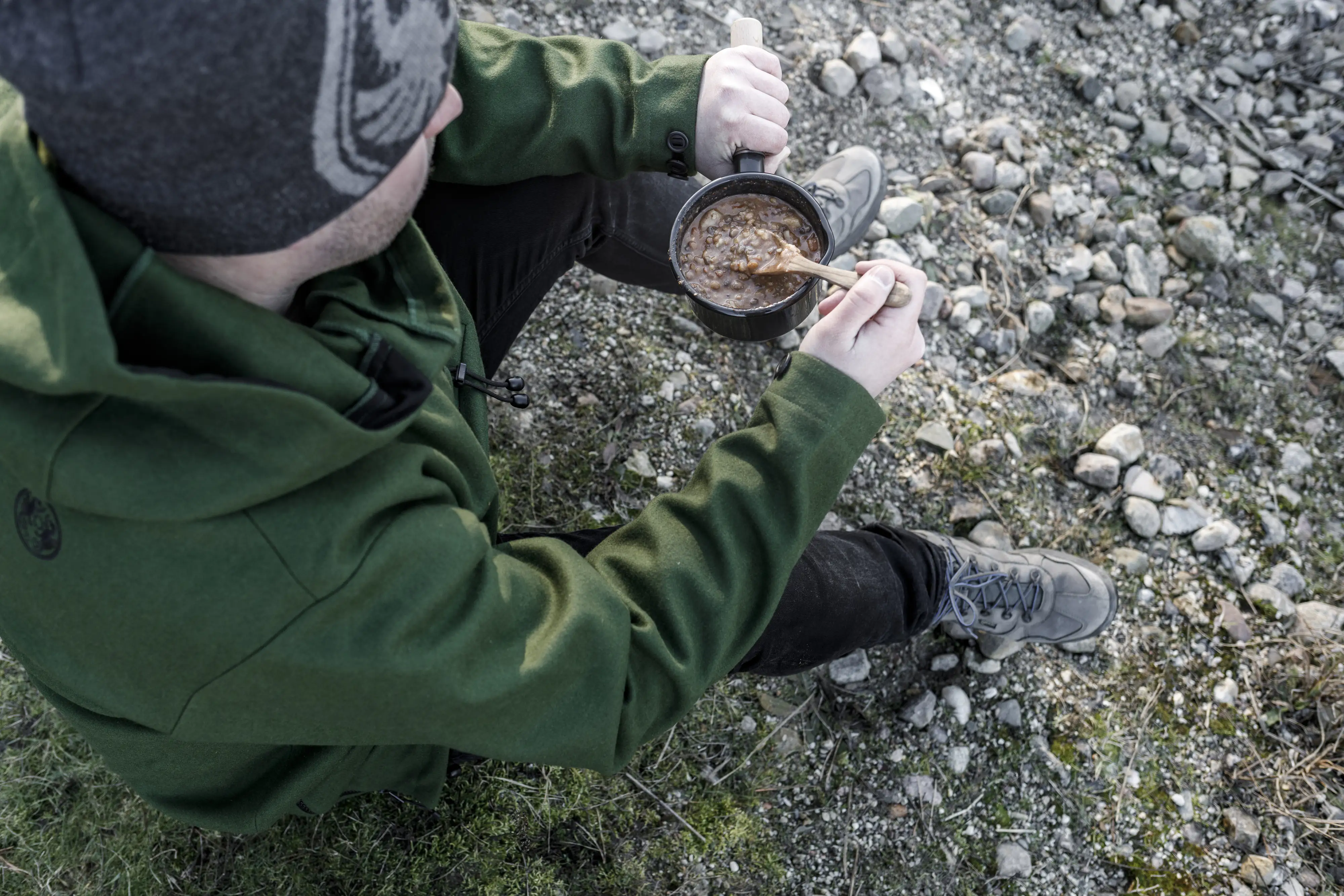 Petromax Stieltopf Emaille 0,5 Liter schwarz Petromax Stieltopf Emaille 0,5 Liter schwarz